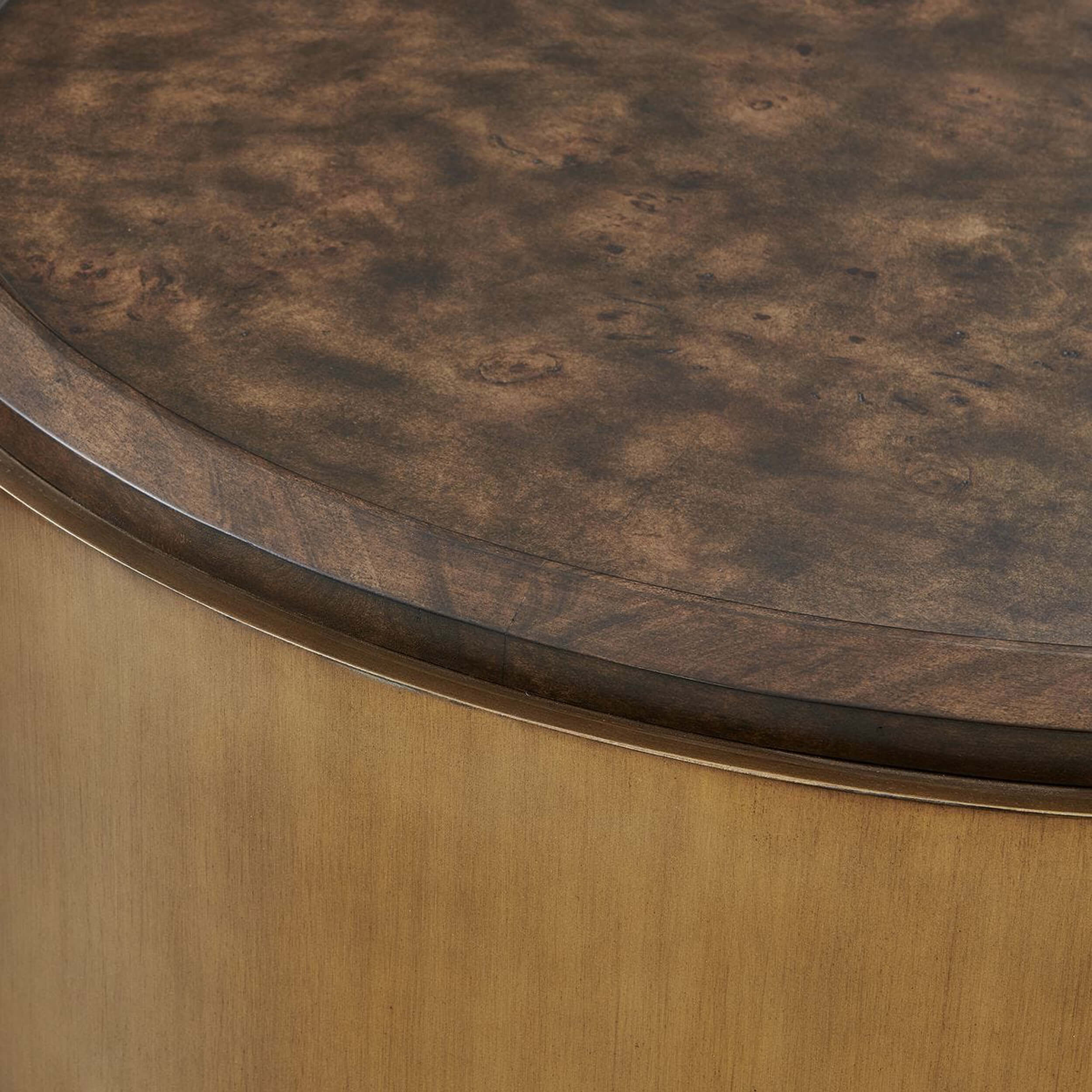 Parrish Coffee Table, Mappa Burl - Image 2