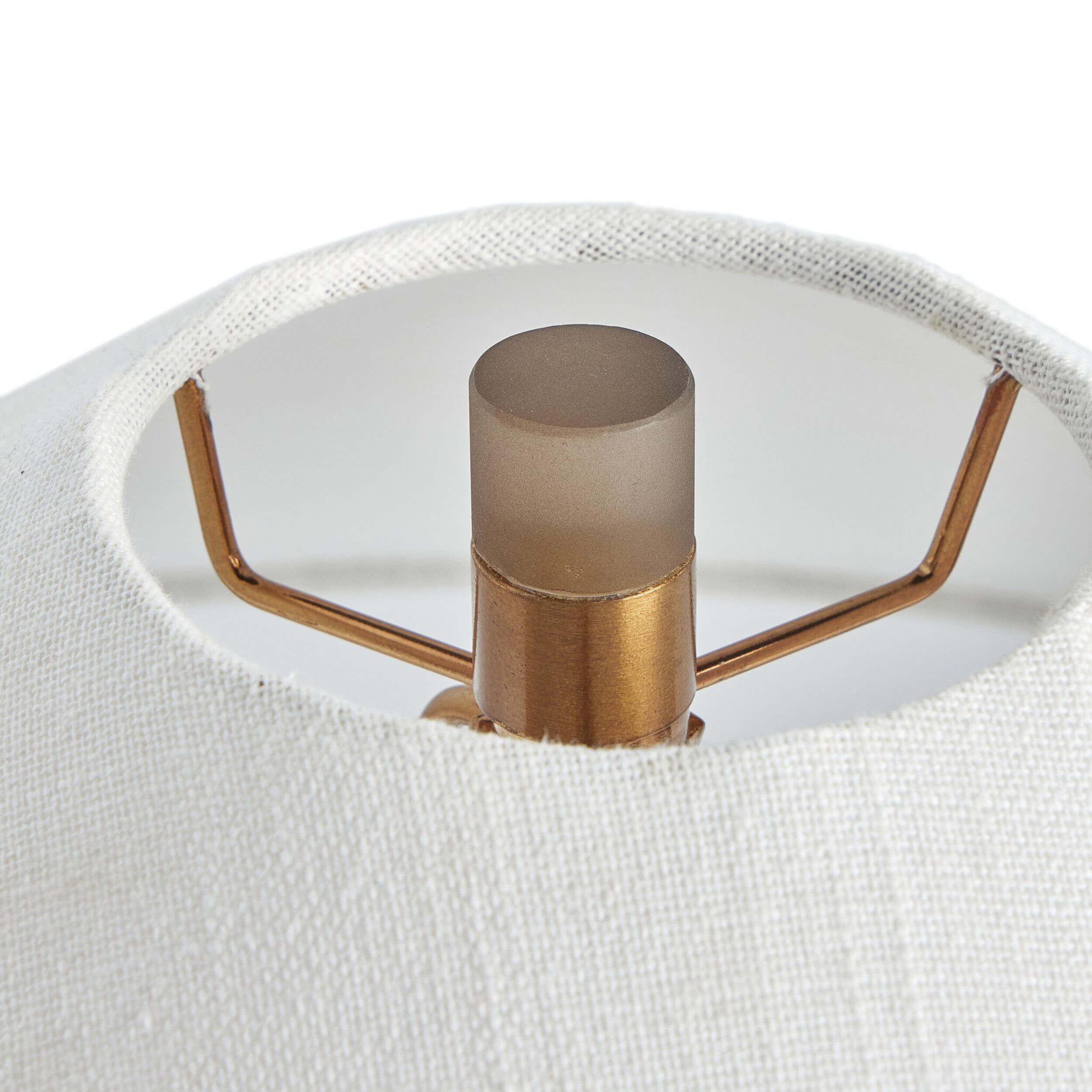 Patton Table Lamp, Smoked Blown Glass by Four Hands - Image 3