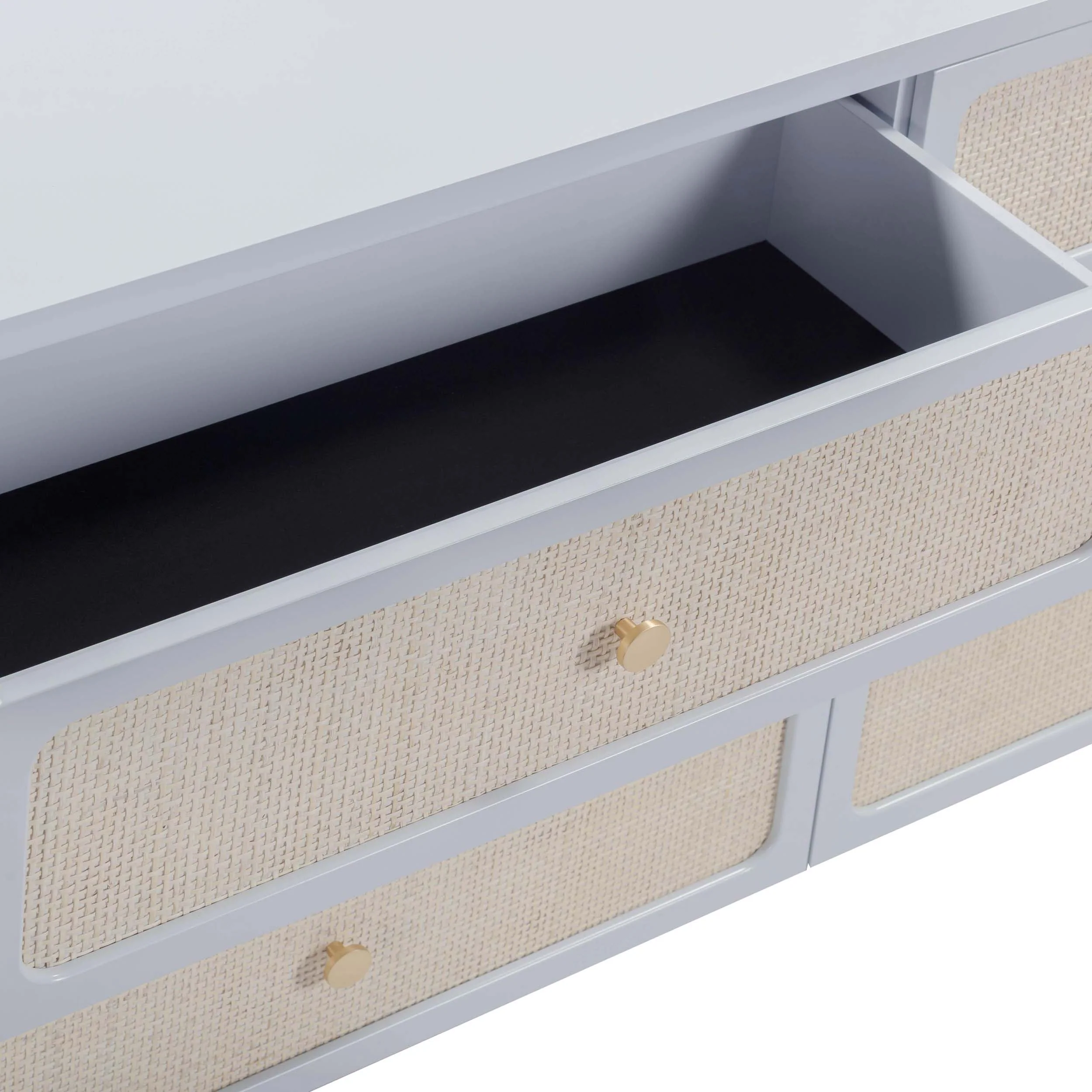 Patty 6 Drawer Dresser, Blue - Image 6