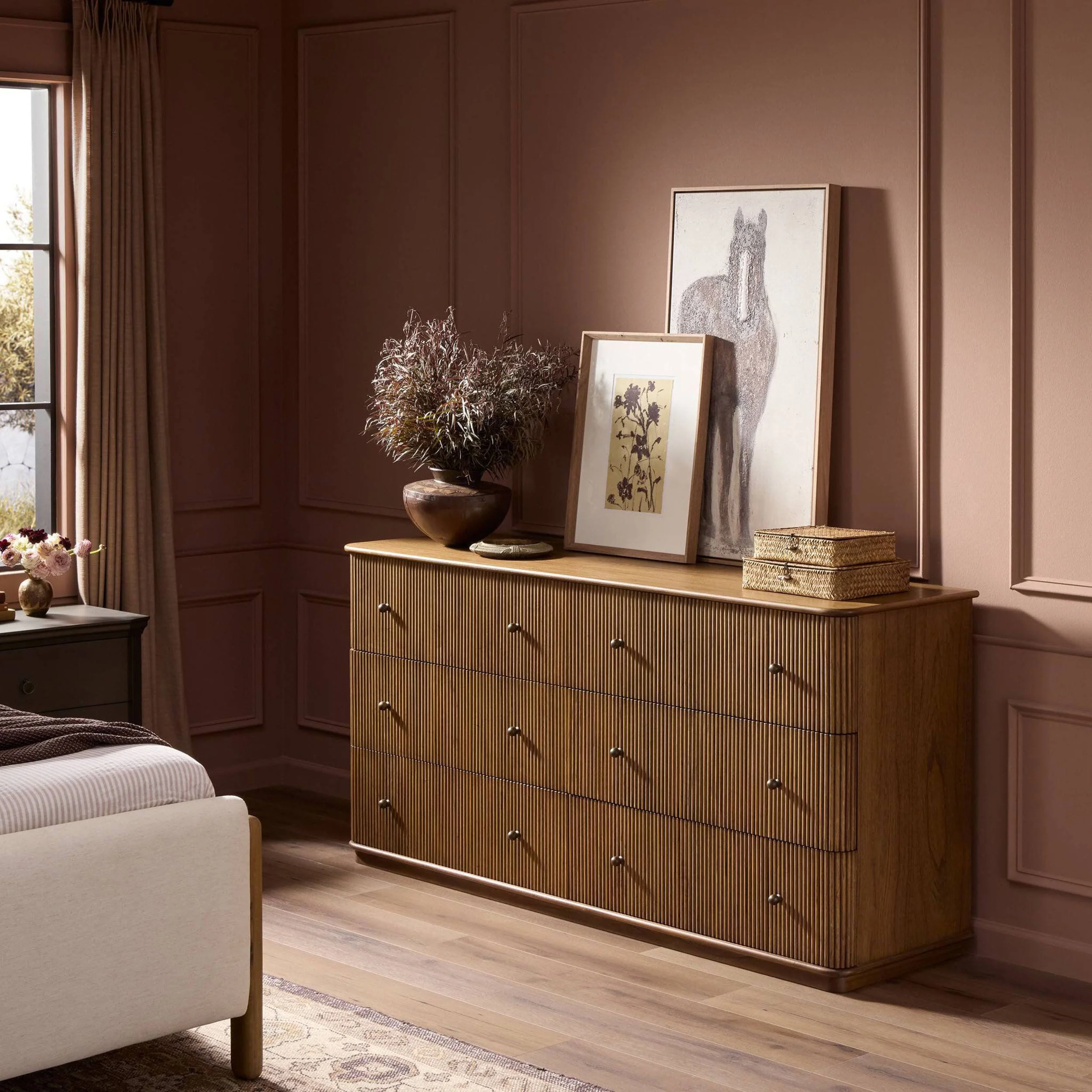 Ona 6 Drawer Dresser, Amber by Four Hands - Image 7