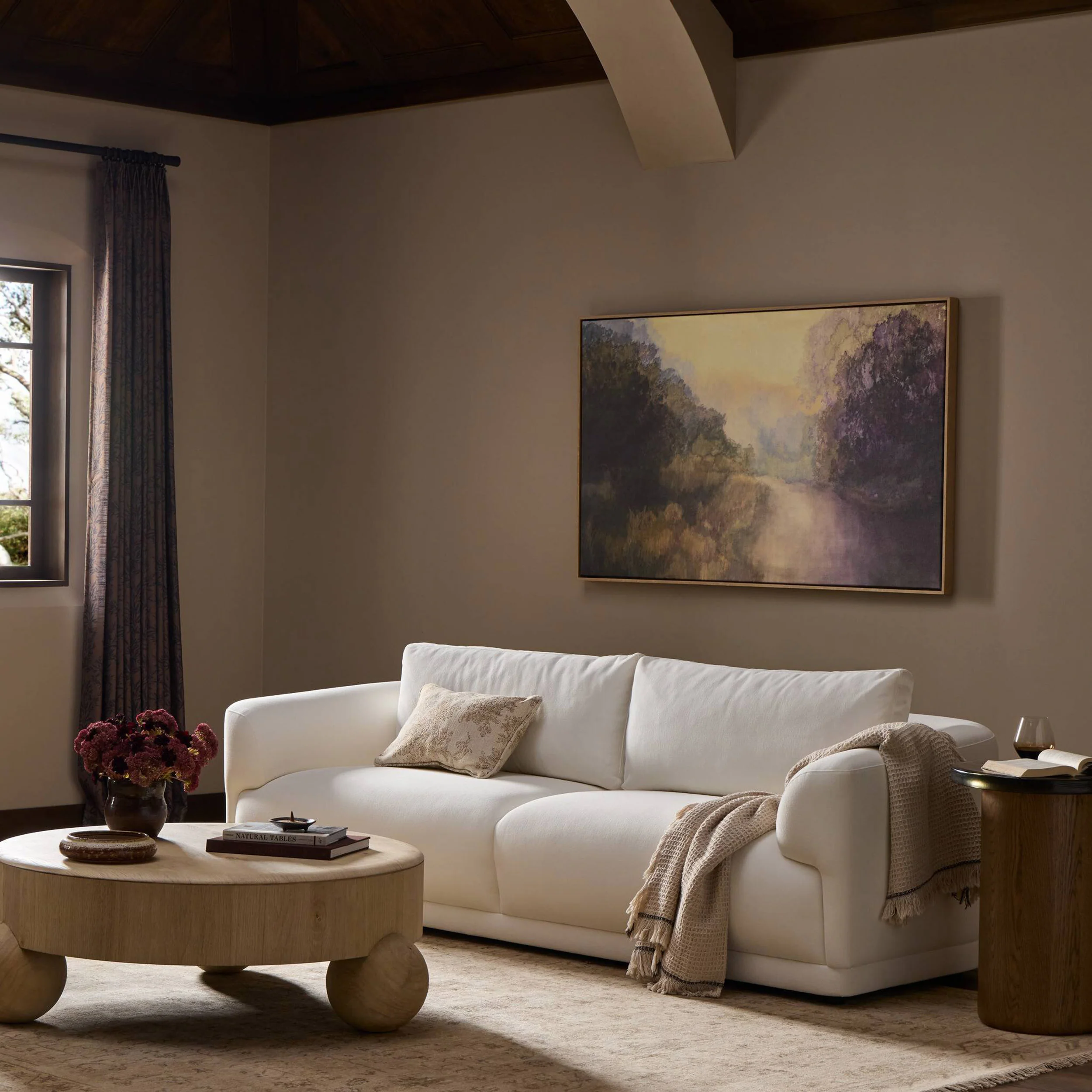 Paulette Sofa, Nomad Marshmallow by Four Hands - Image 7