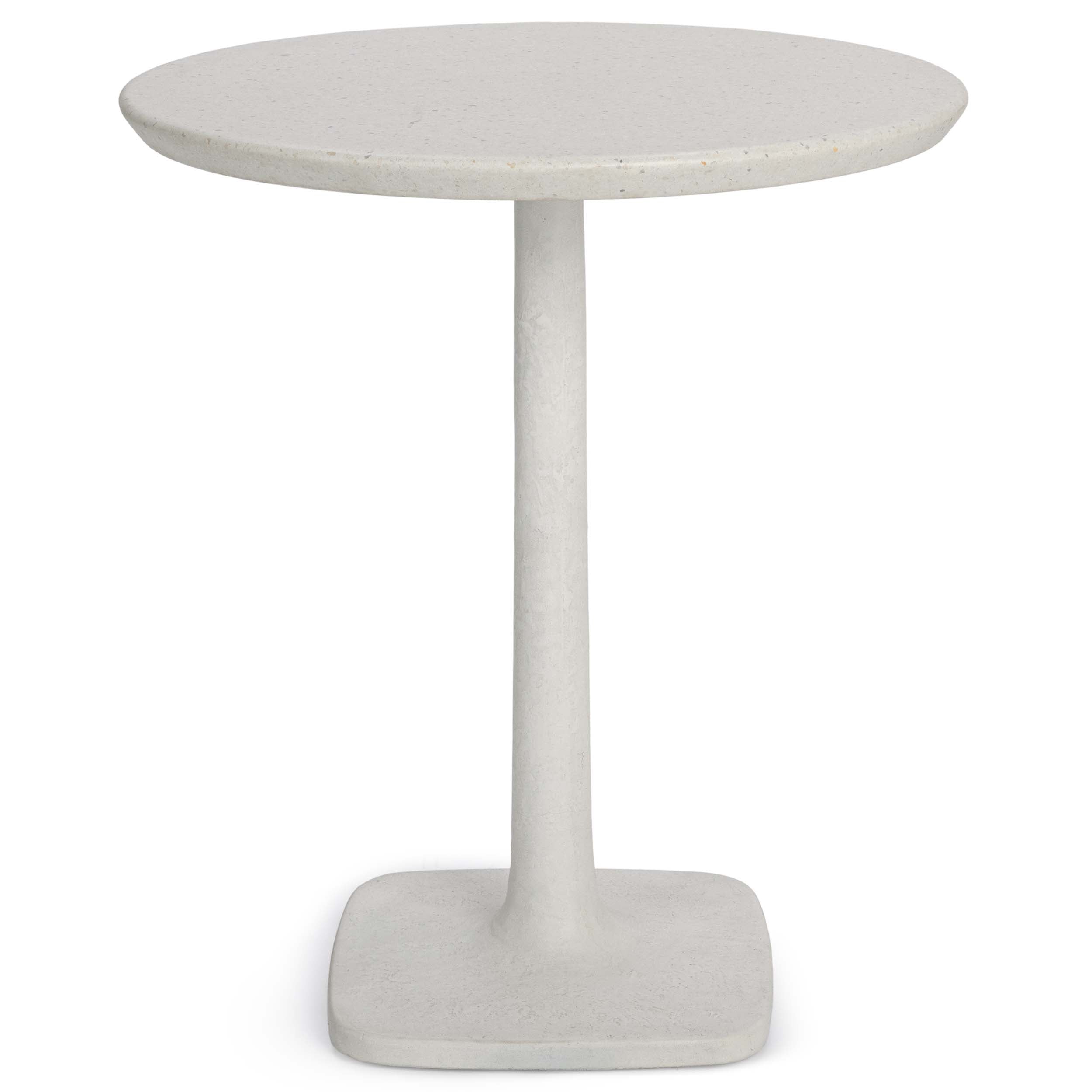 Paulina 31" Outdoor Counter Table, White - Image 2
