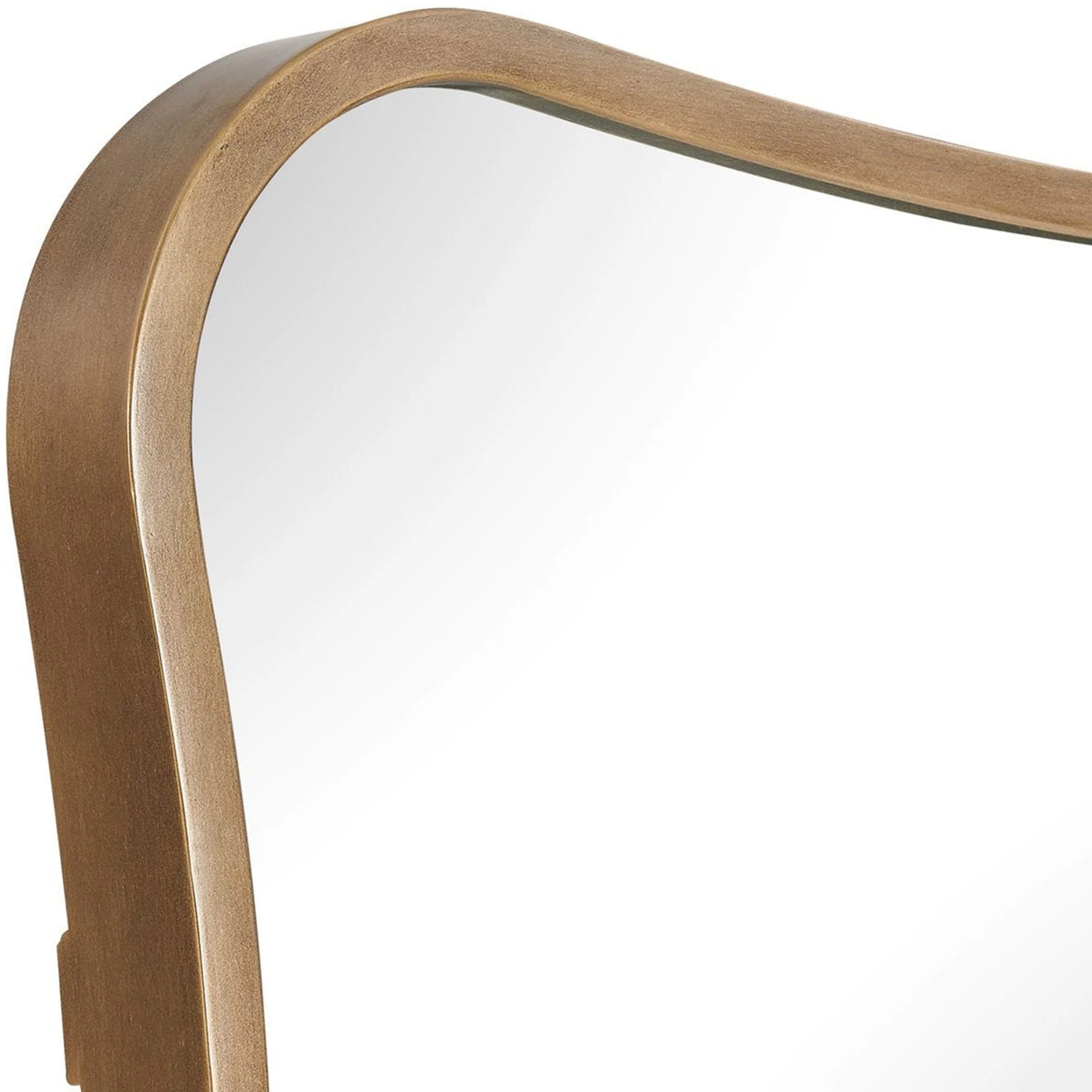 Pavia Tall Mirror, Gold - Image 3