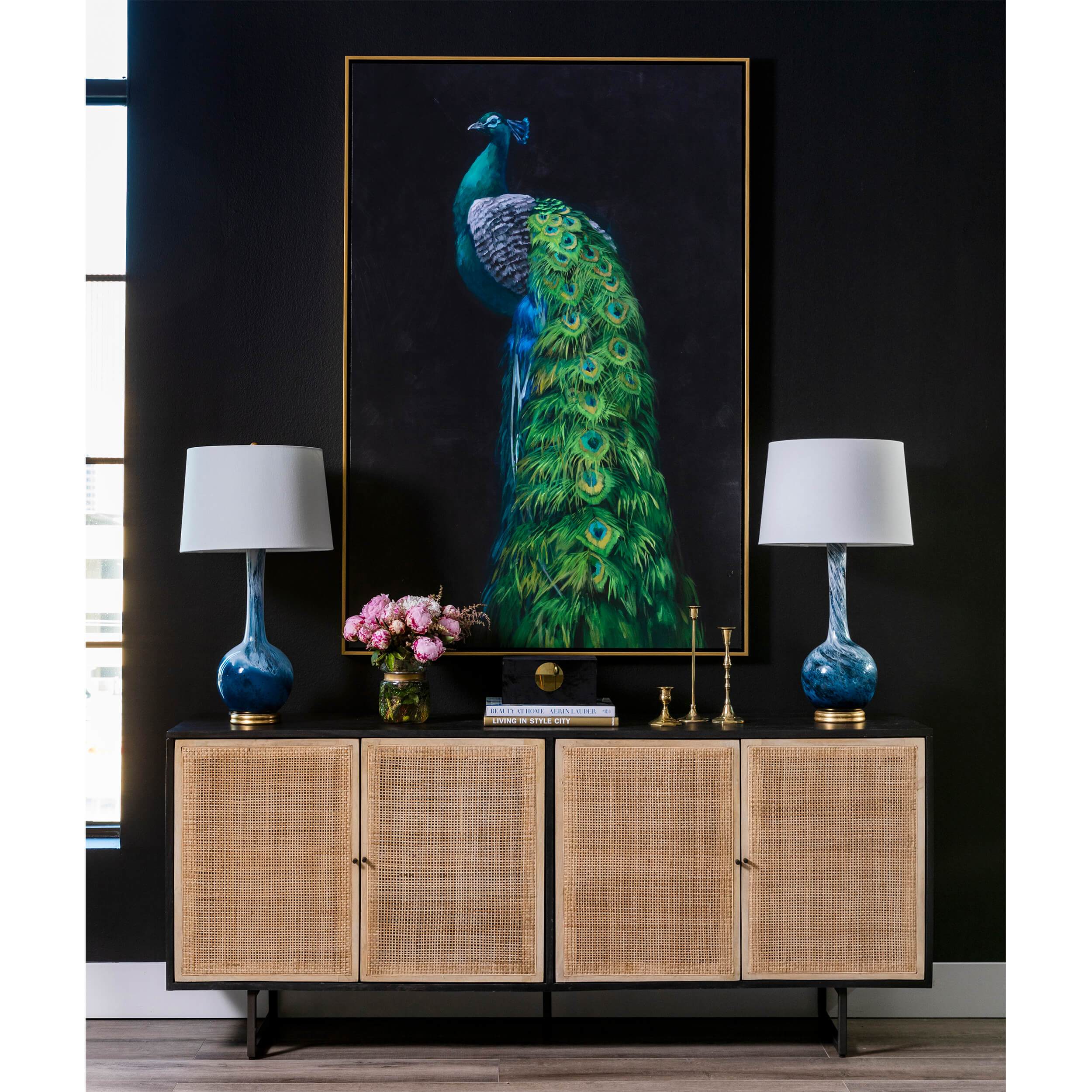 Peacock Framed - Image 2
