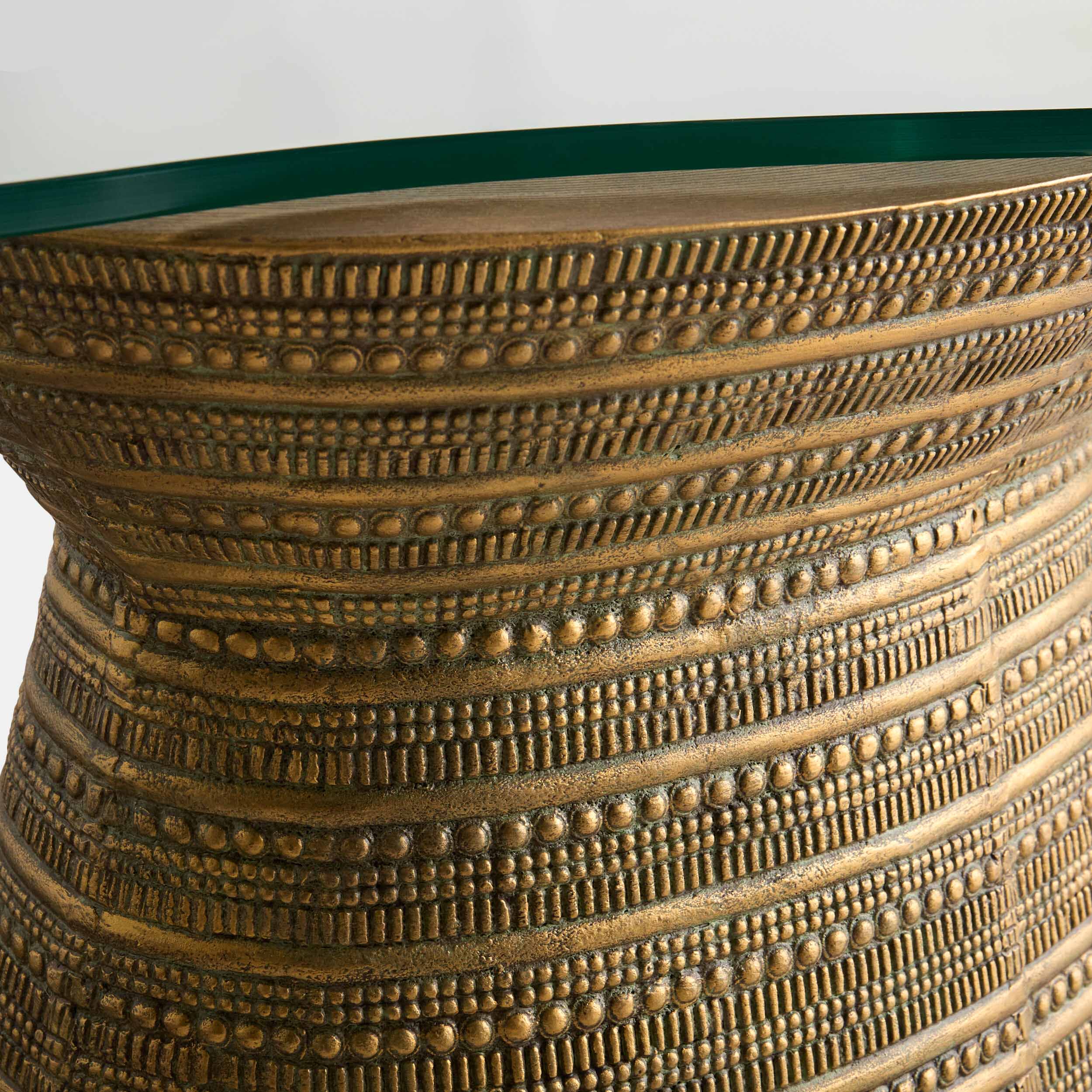 Pearles Coffee Table, Verdigris - Image 3