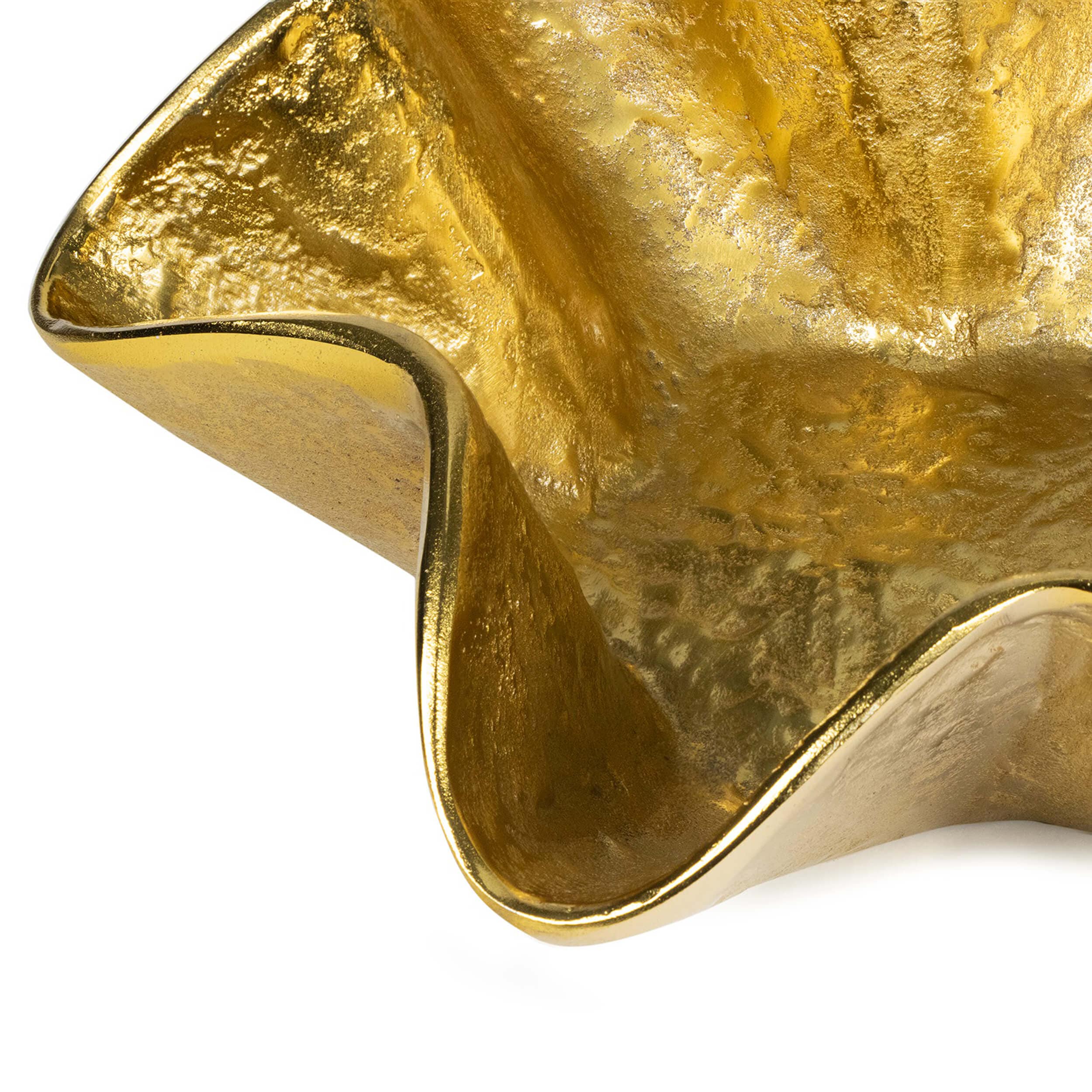 Pedicoat Metal Bowl, Brass - Image 2
