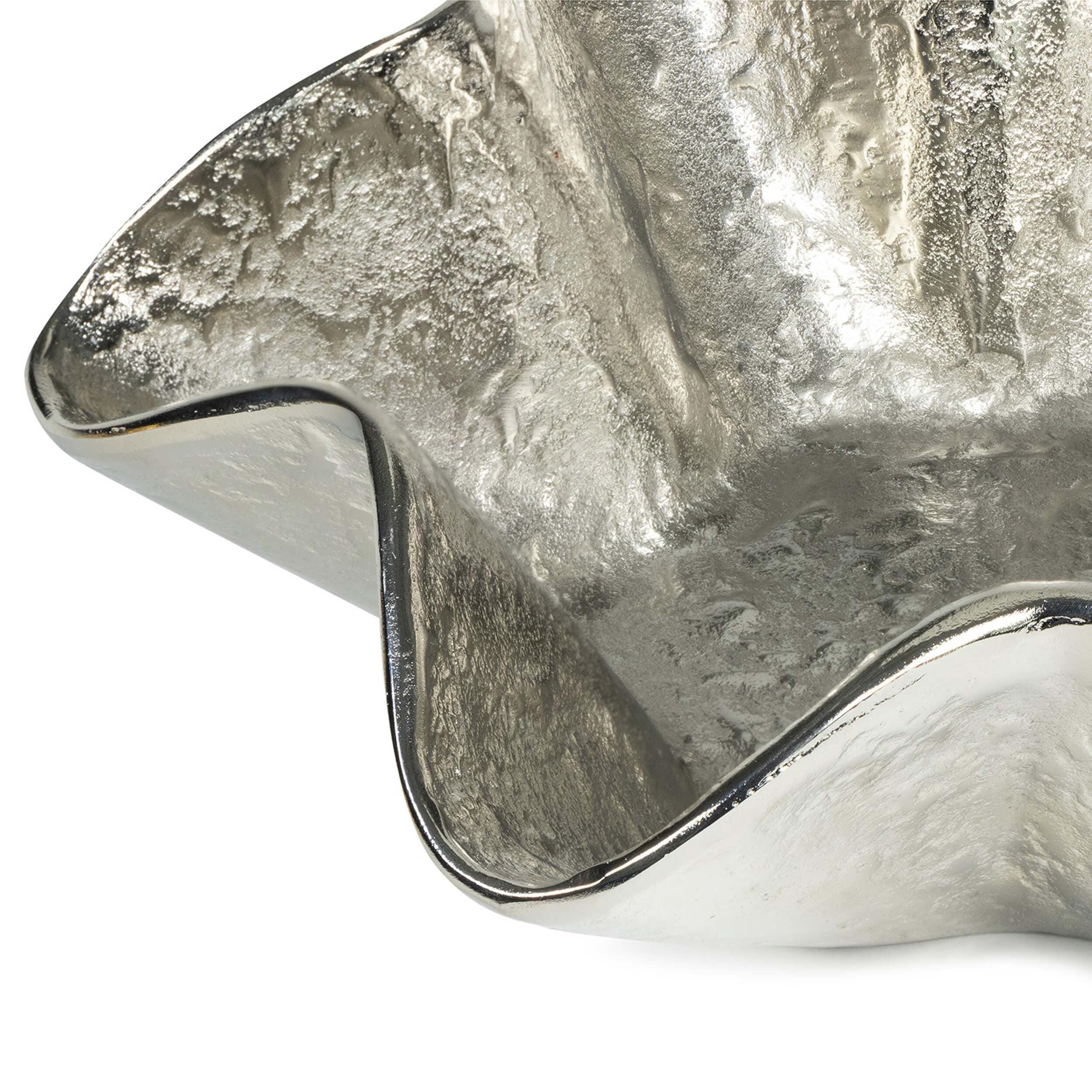Pedicoat Metal Bowl, Silver - Image 4