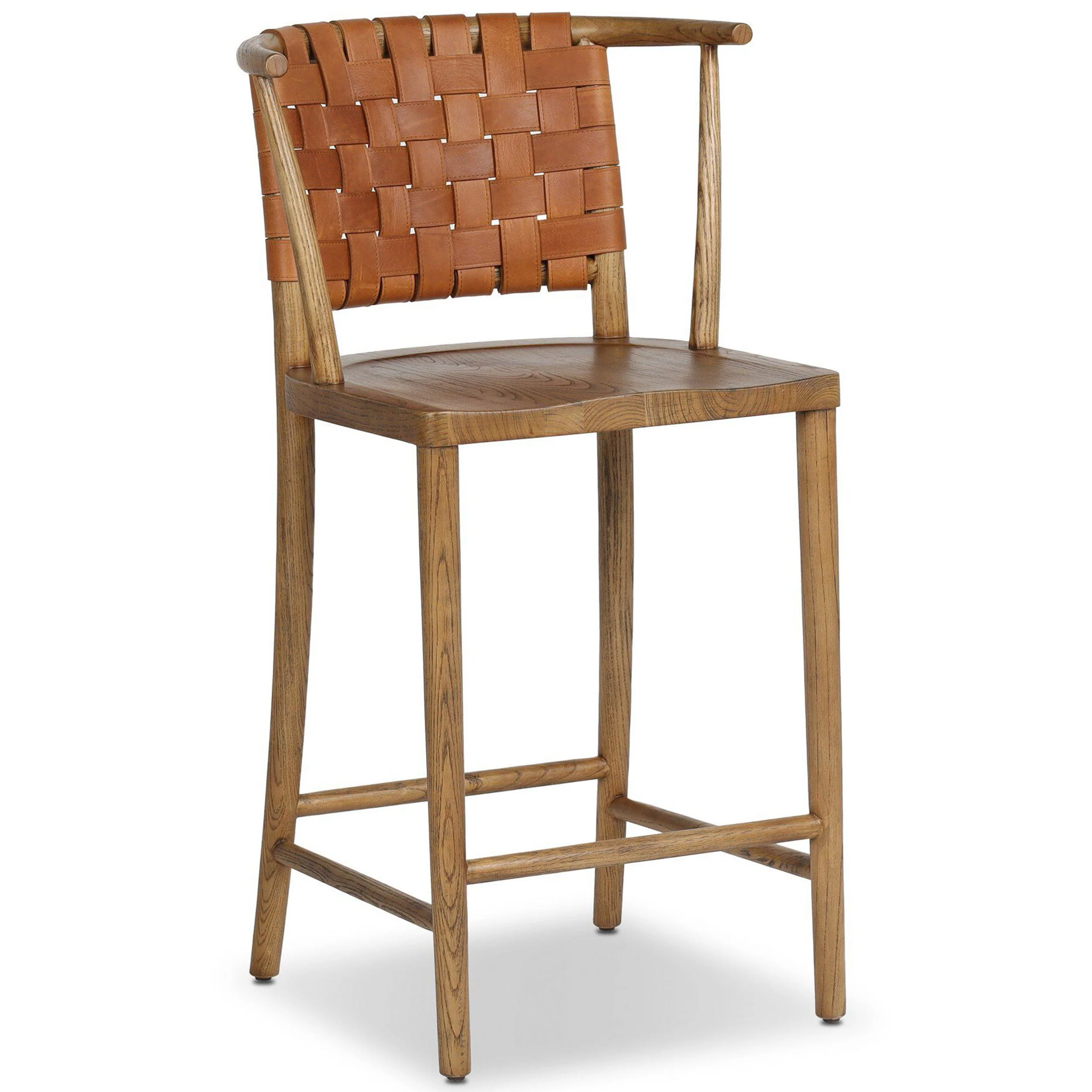 Penelope Bar & Counter Stool, Haven Tobacco by Four Hands