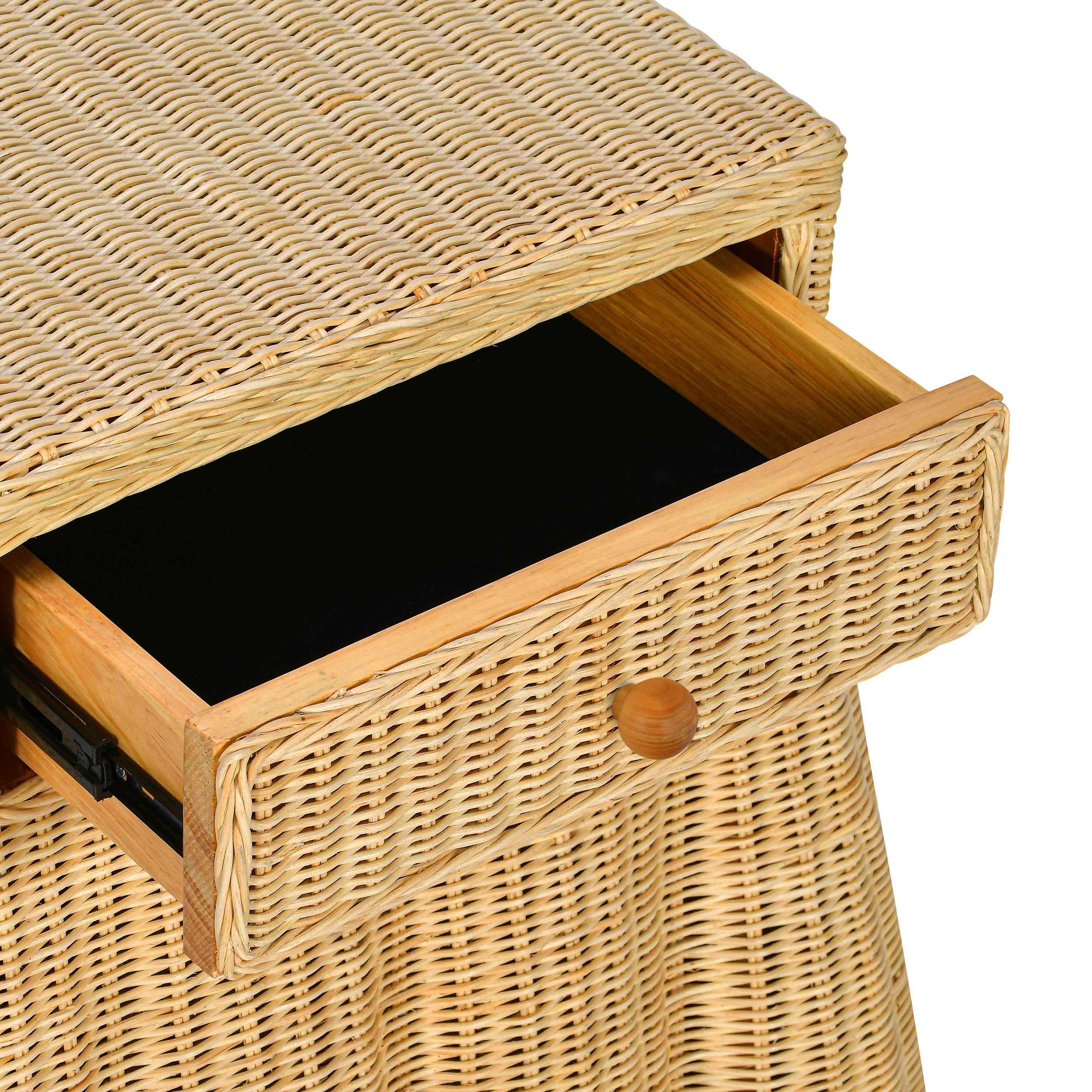 Pentra Rattan Nightstand, Natural - Image 6