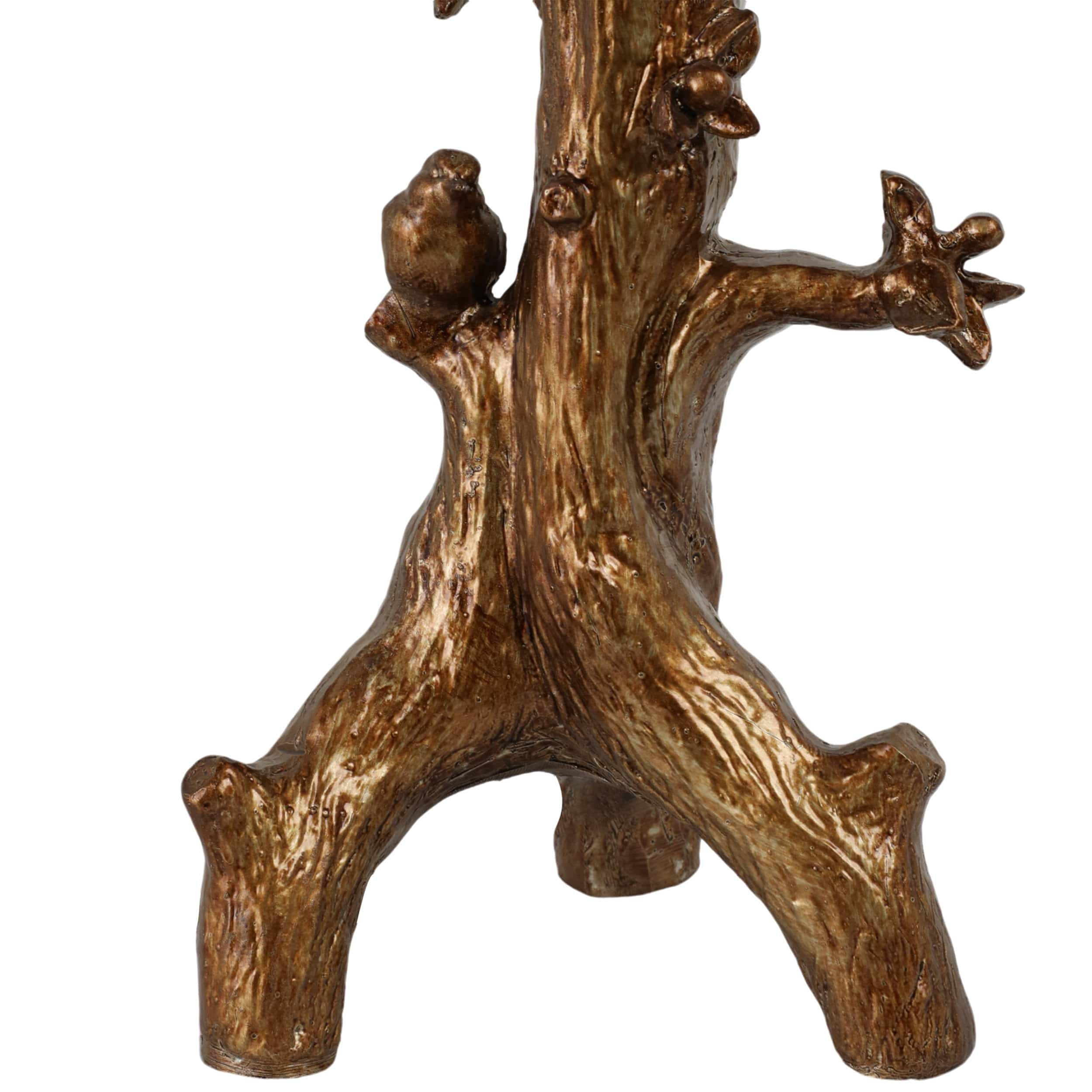 Perched Birds Table Lamp, Gold - Image 5