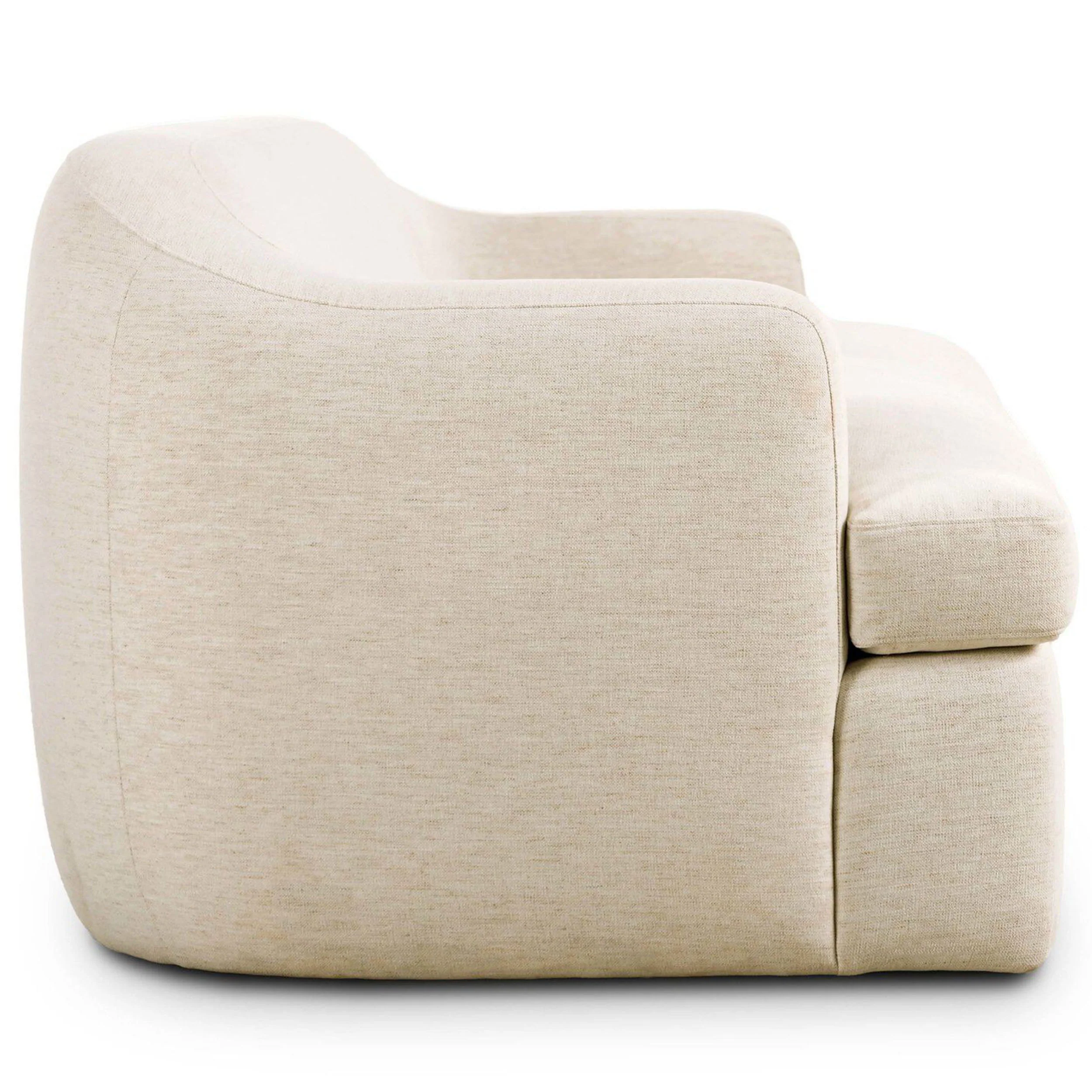 Phaedra 90" Sofa, Nomad Snow by Four Hands - Image 3