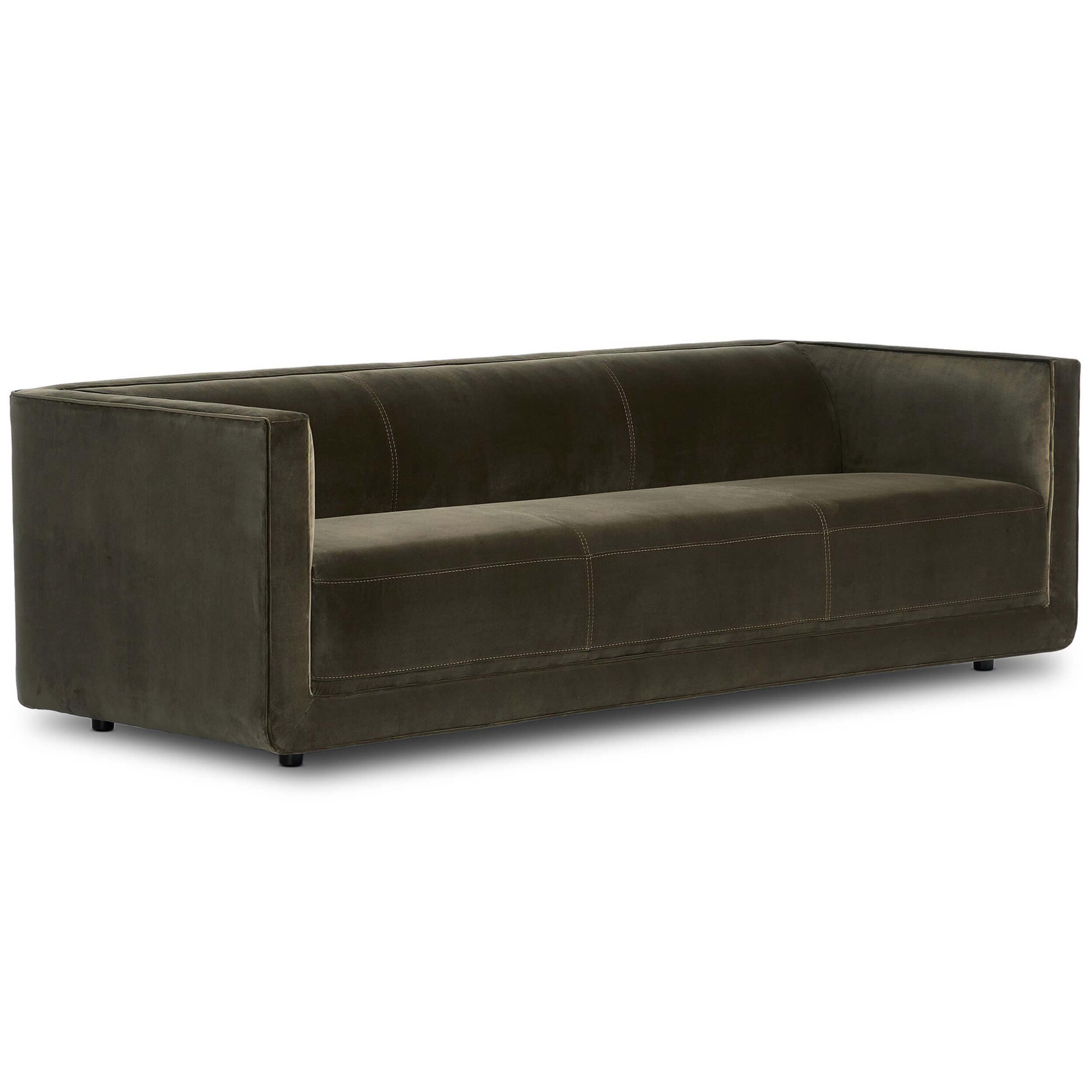 Phillip Sofa, Surrey Olive by Four Hands - Image 2