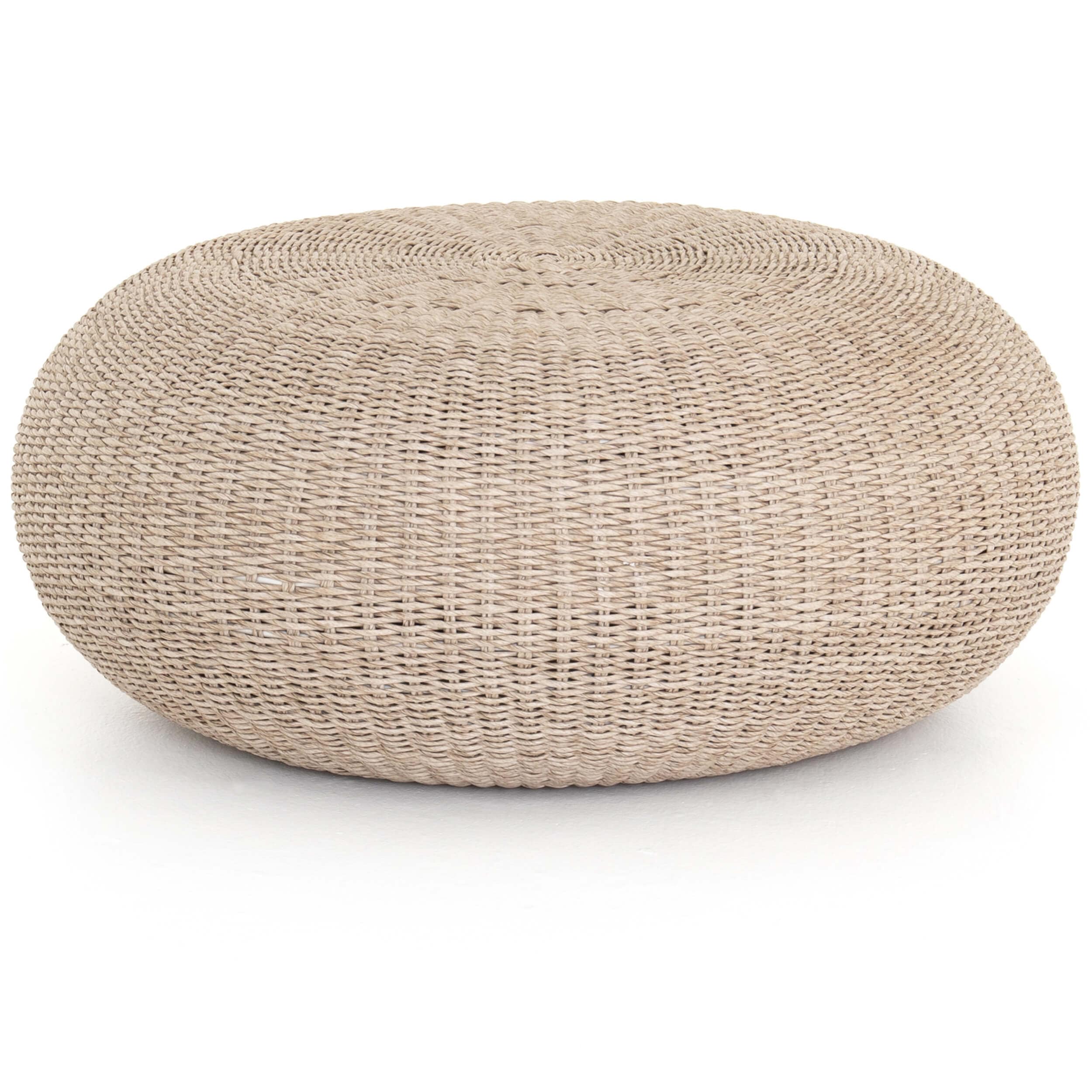 Phoenix Outdoor Coffee Table, Vintage White by Four Hands