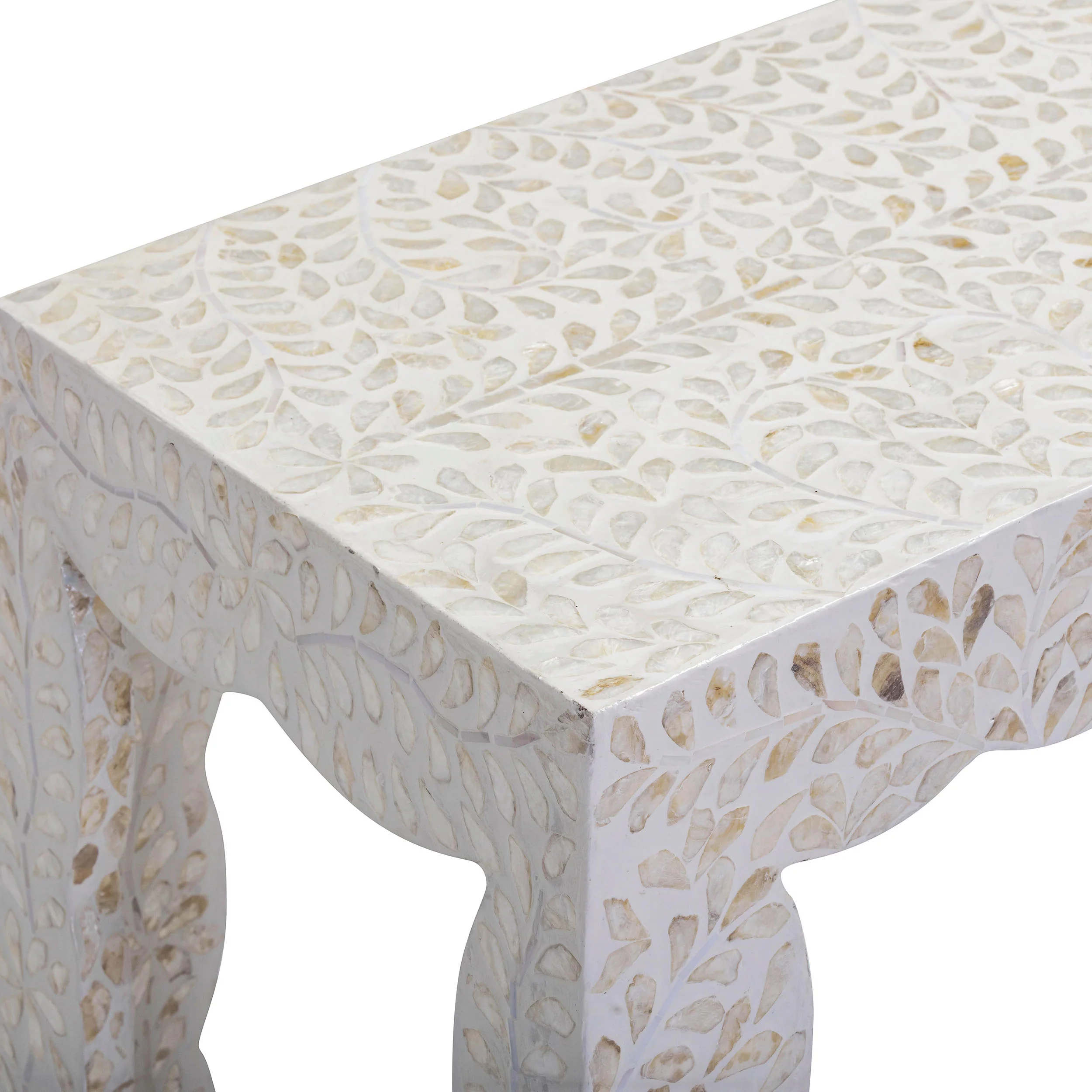 Piara Capiz Shell Console, Natural - Image 4