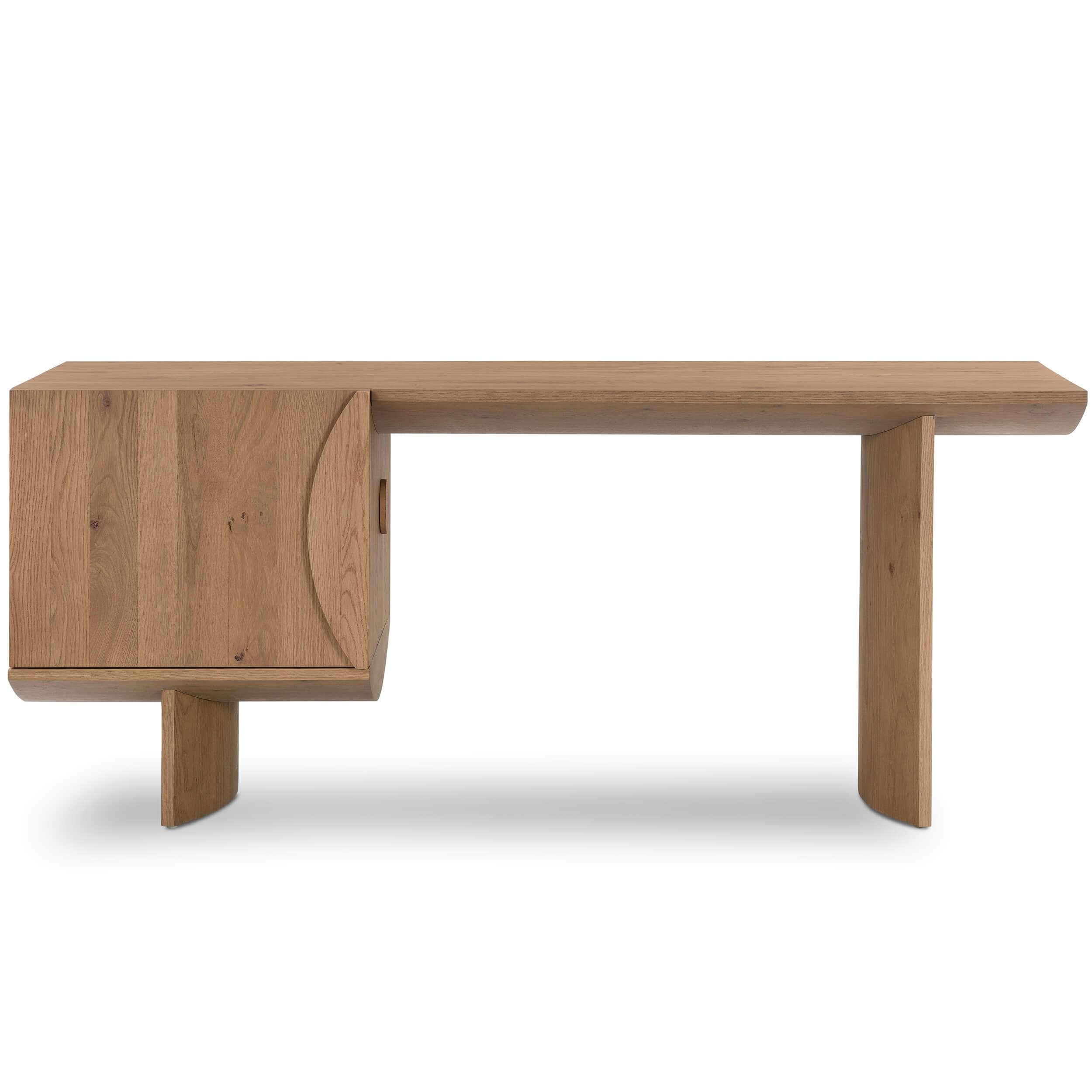 Pickford Desk, Dusted Oak Veneer by Four Hands - Image 2