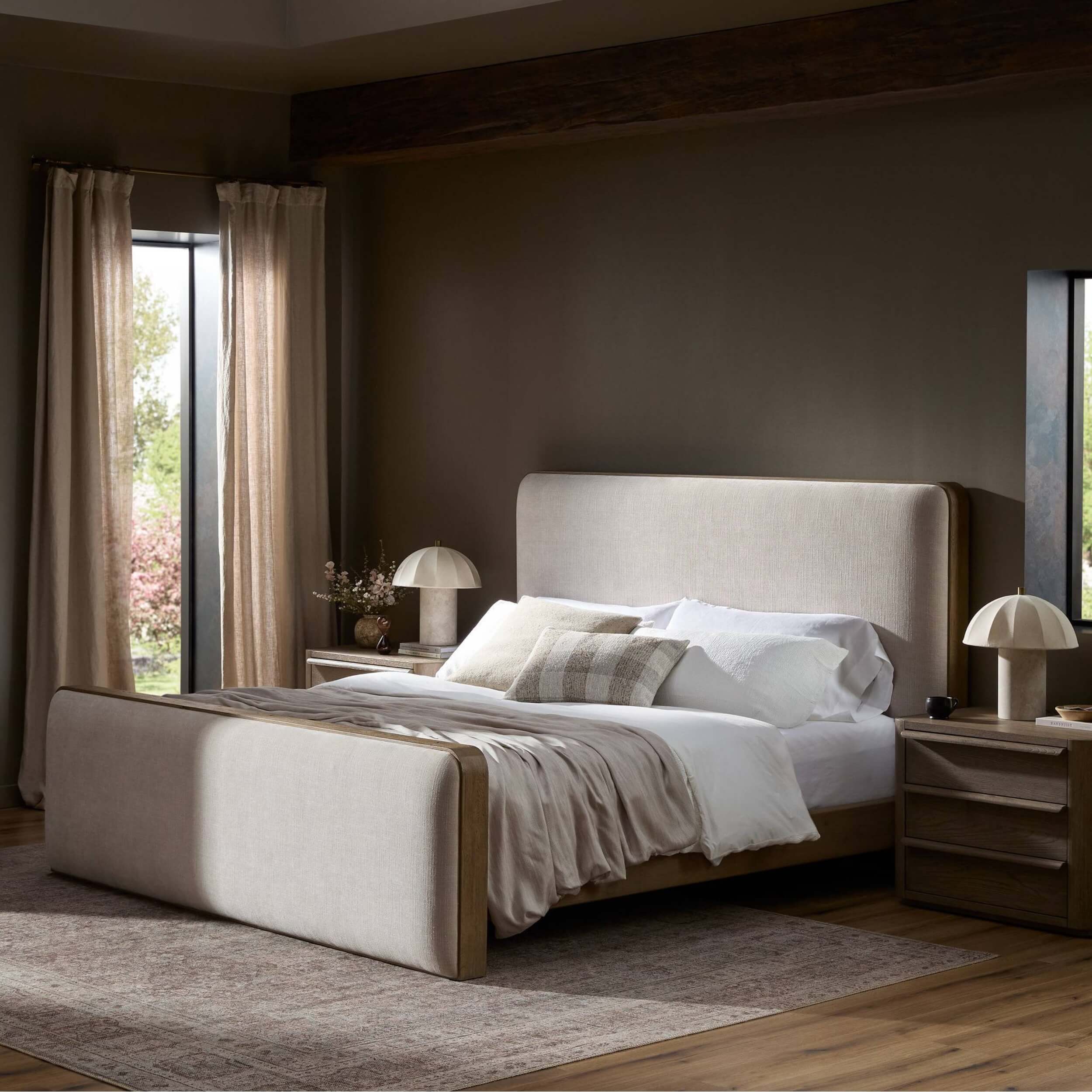 Pierce Bed, Holland Sand by Four Hands - Image 7