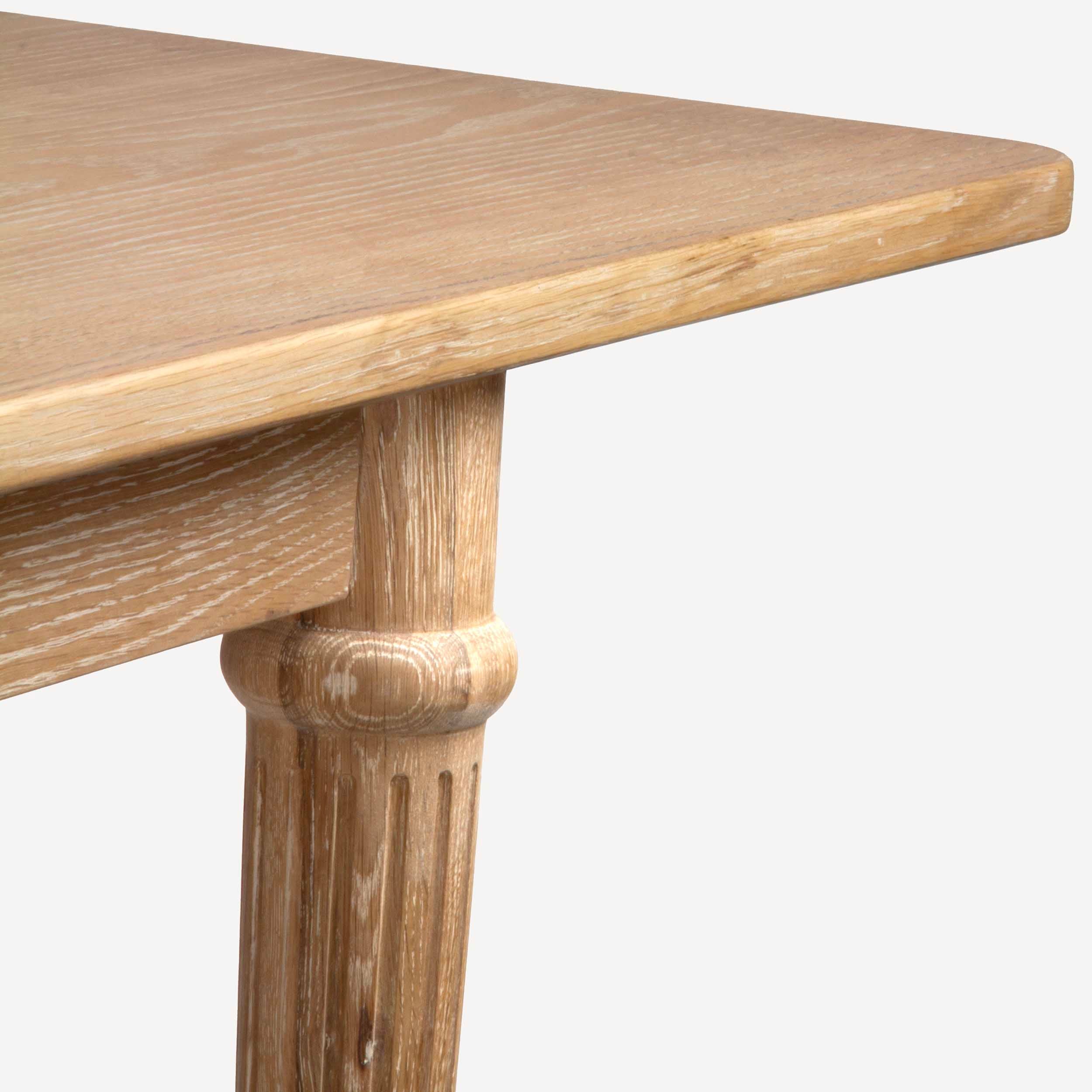 Pietro Rectangular Dining Table, Natural - Image 5