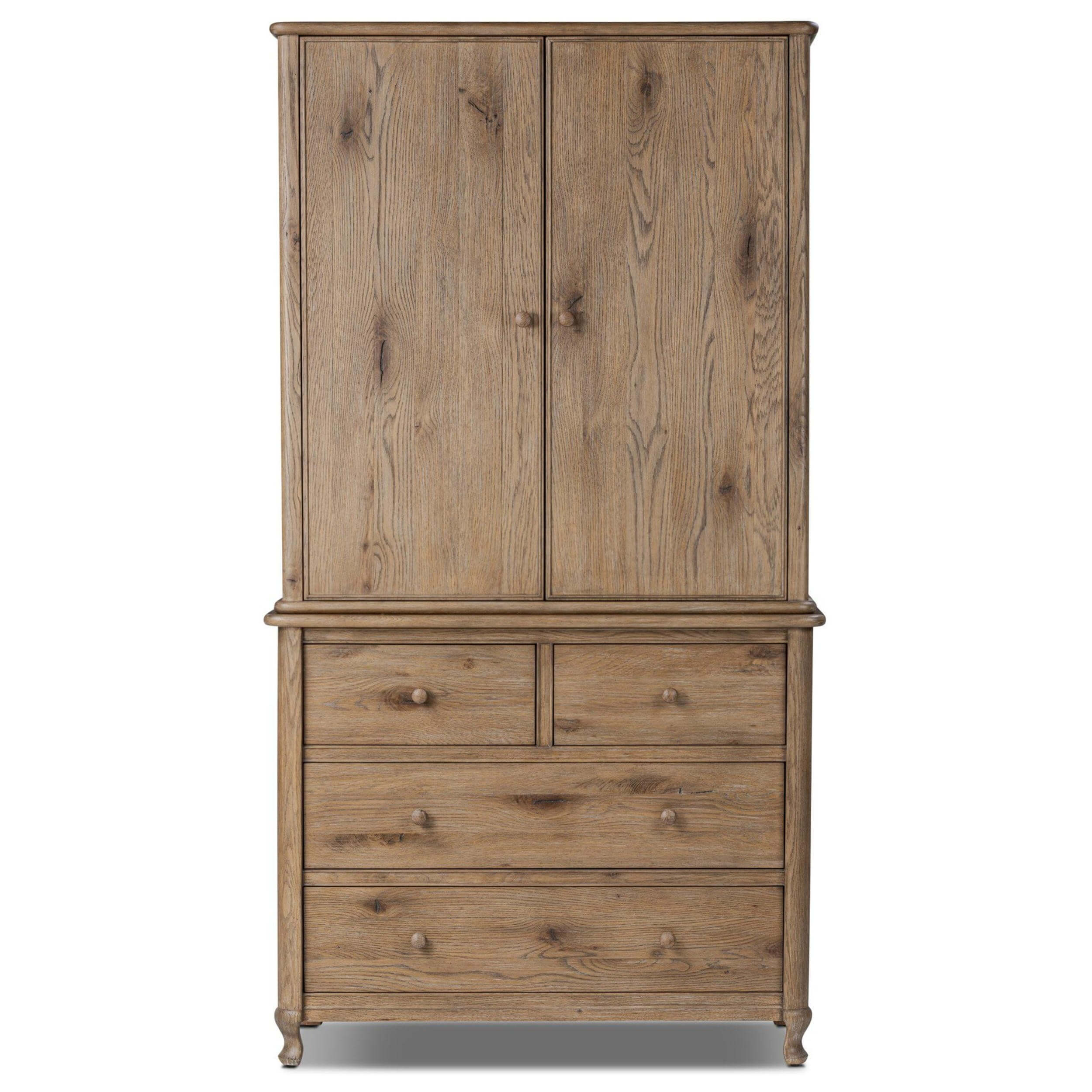 Pika Armoire, Weathered Oak by Four Hands - Image 2
