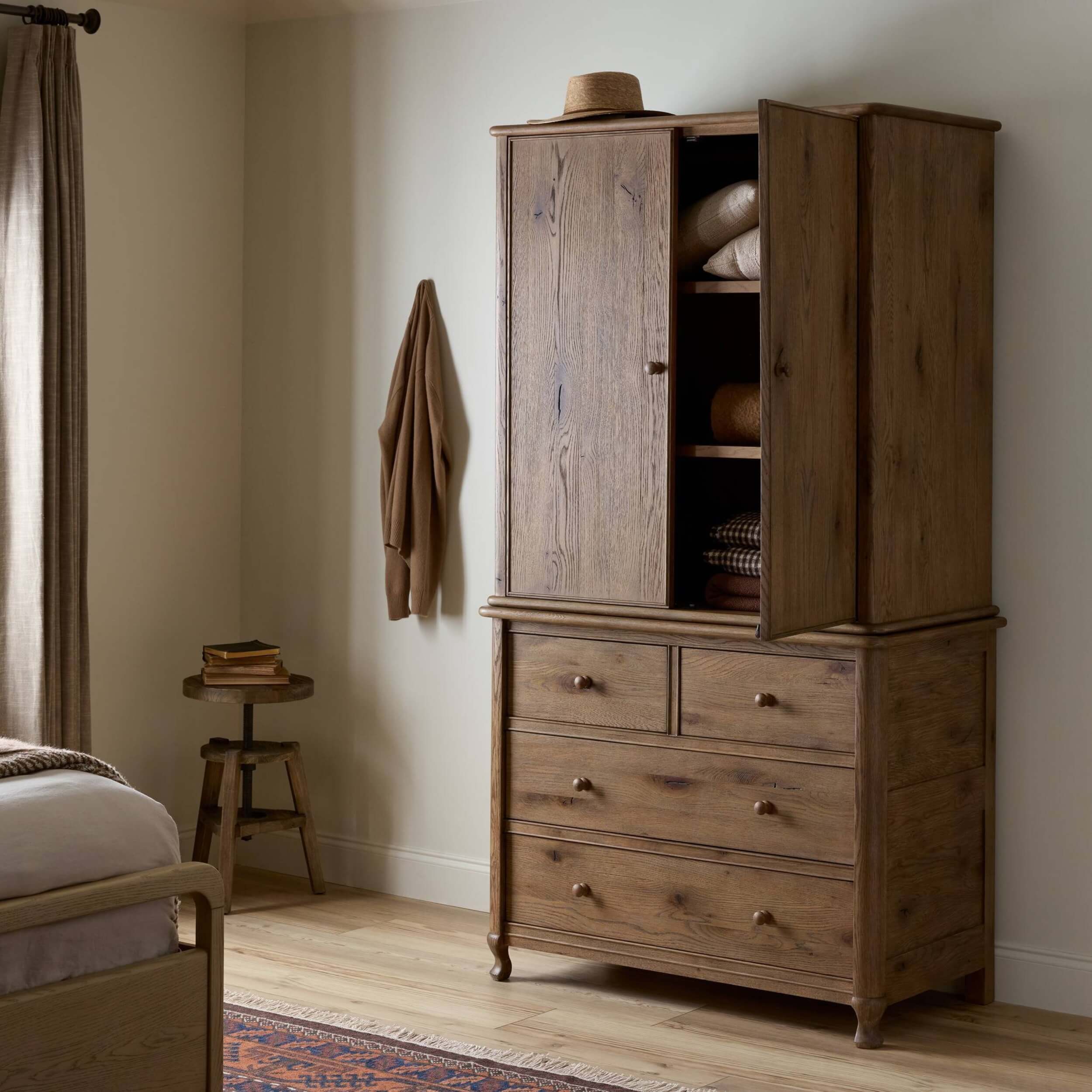 Pika Armoire, Weathered Oak by Four Hands - Image 9
