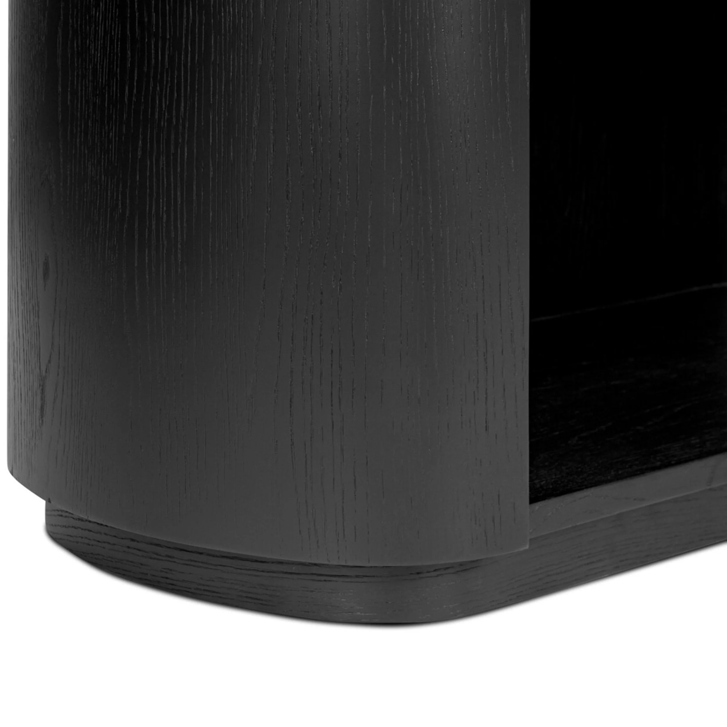 Pilar Bookcase, Charcoal Oak by Four Hands - Image 4