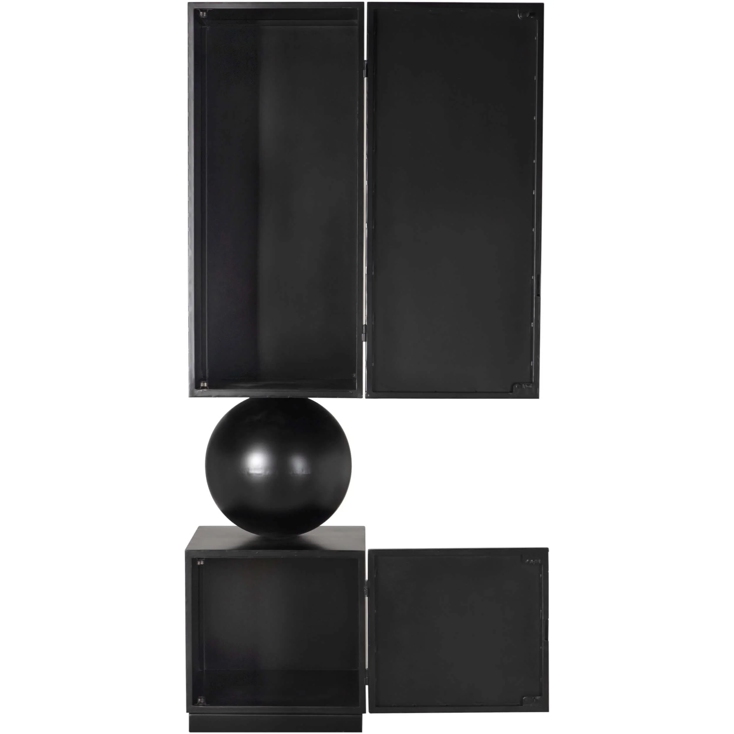 Pillar Cabinet, Matte Black - Image 4