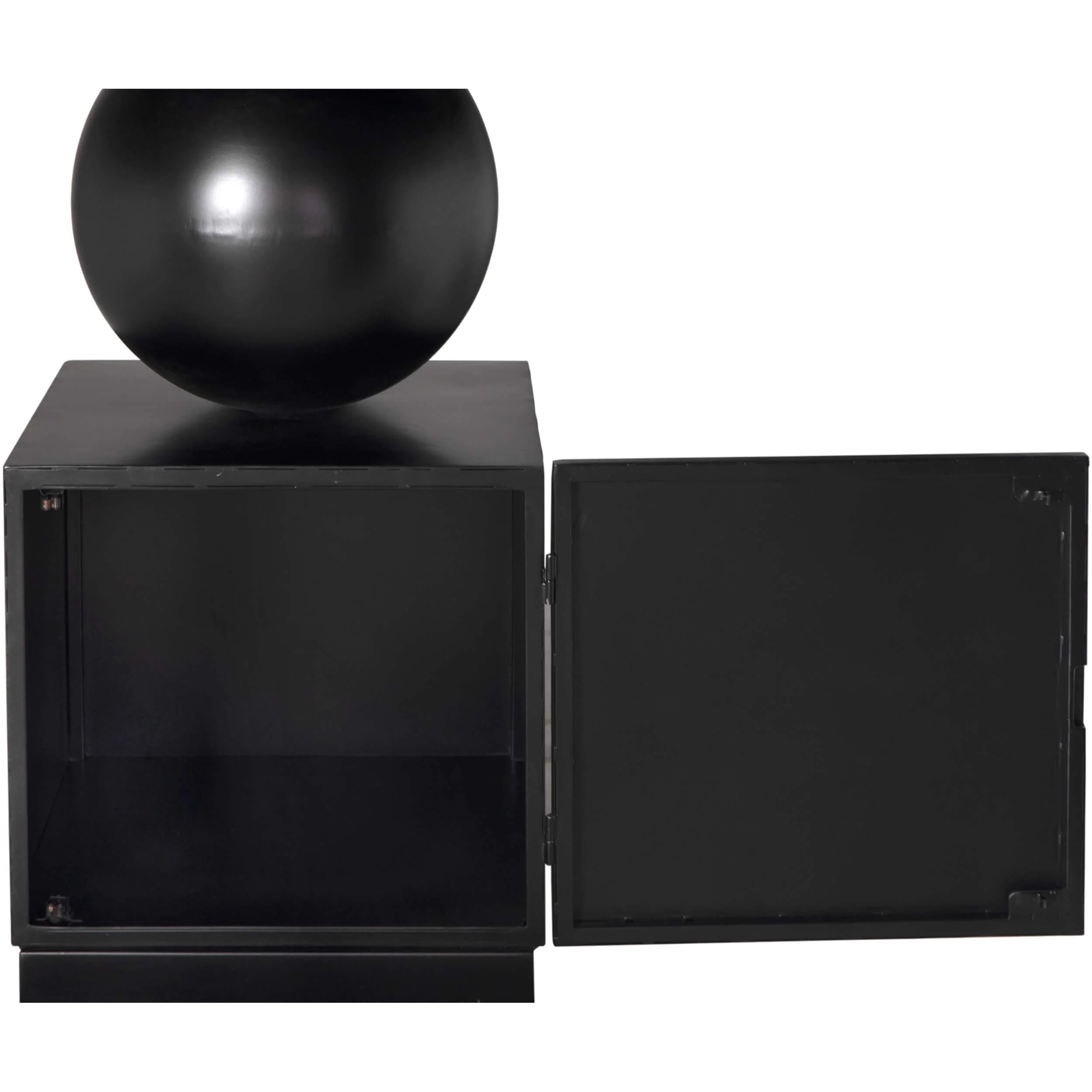 Pillar Cabinet, Matte Black - Image 5