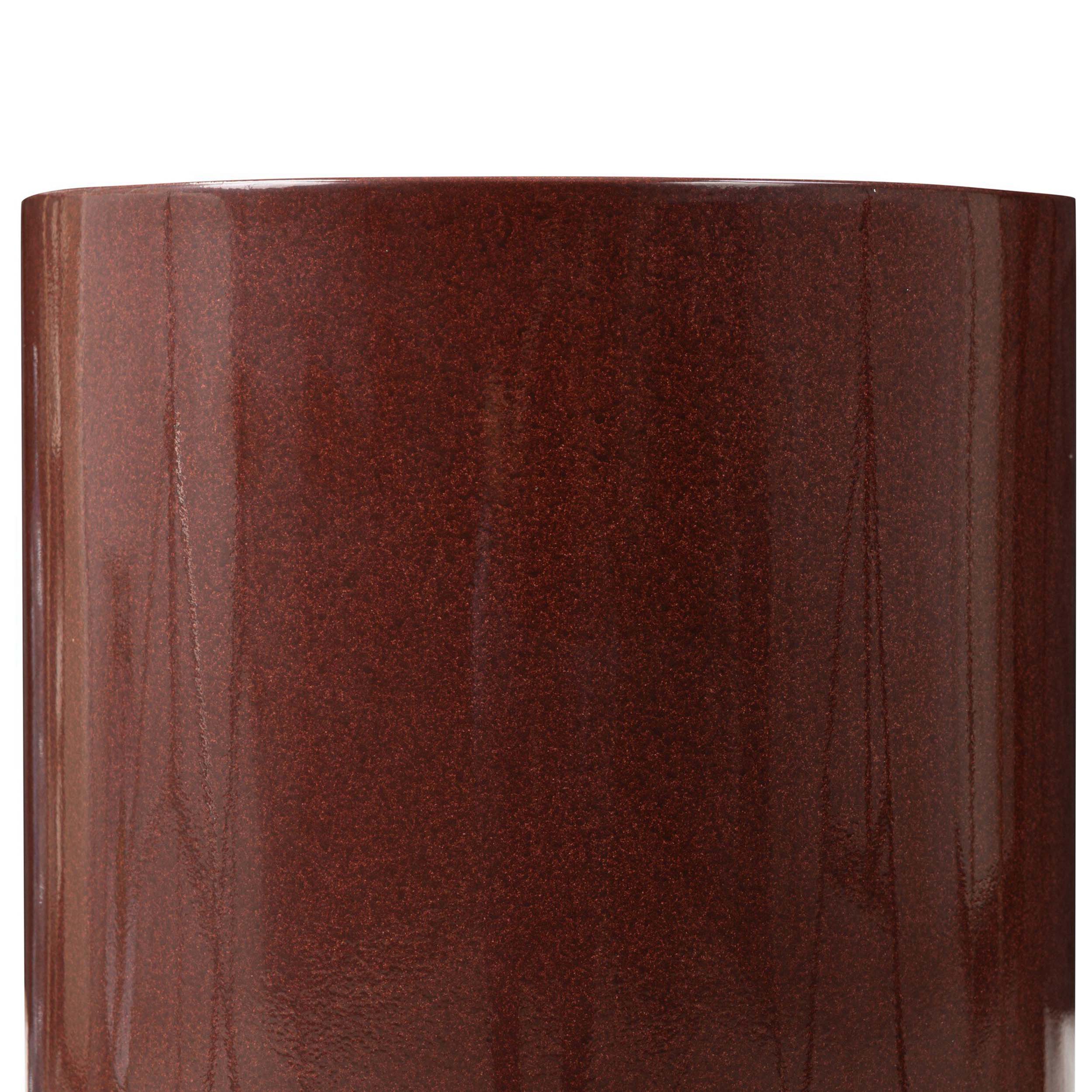 Pinko End Table, Smooth Red Concreteby by Four Hands - Image 3