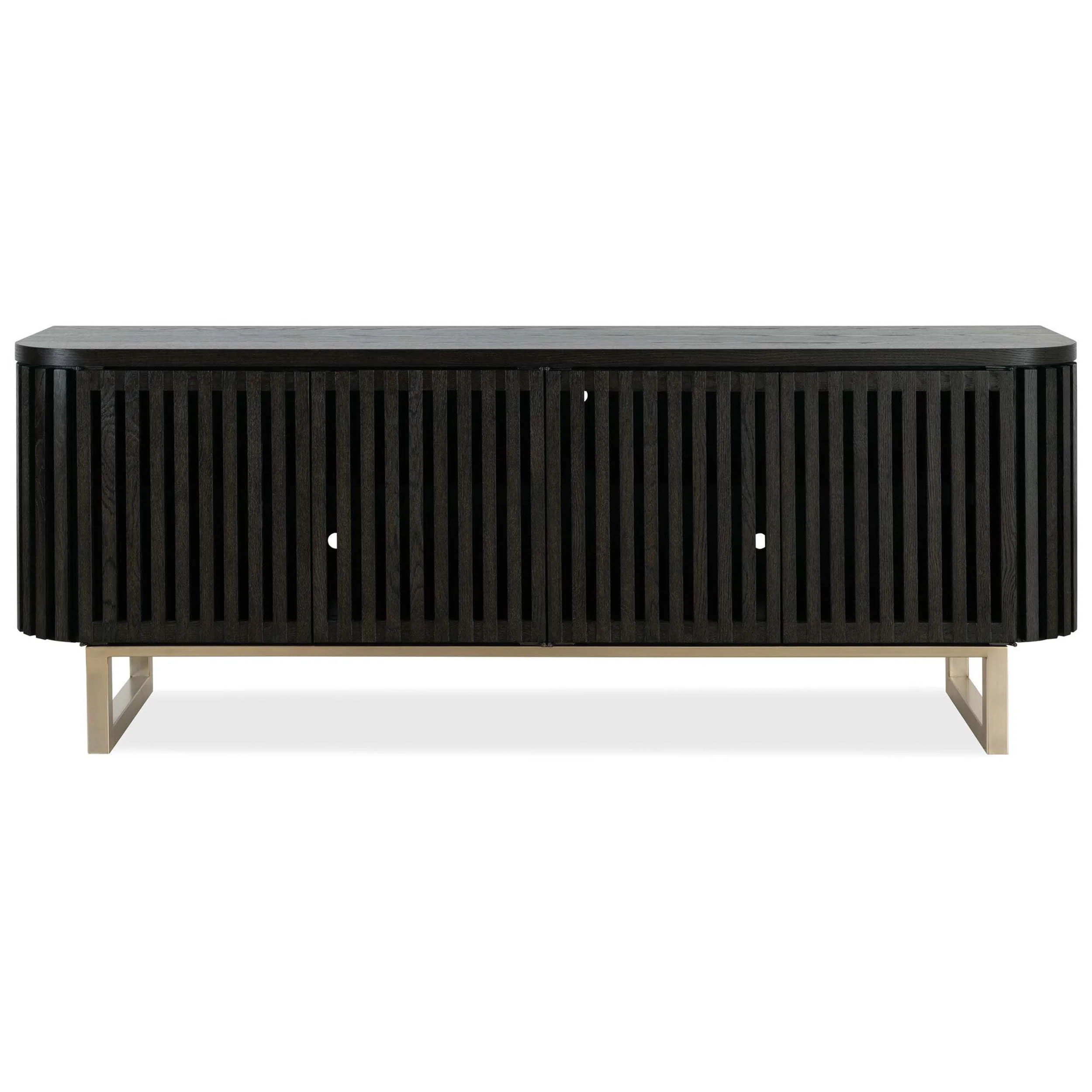 Easton Entertainment Console, Black - Image 2