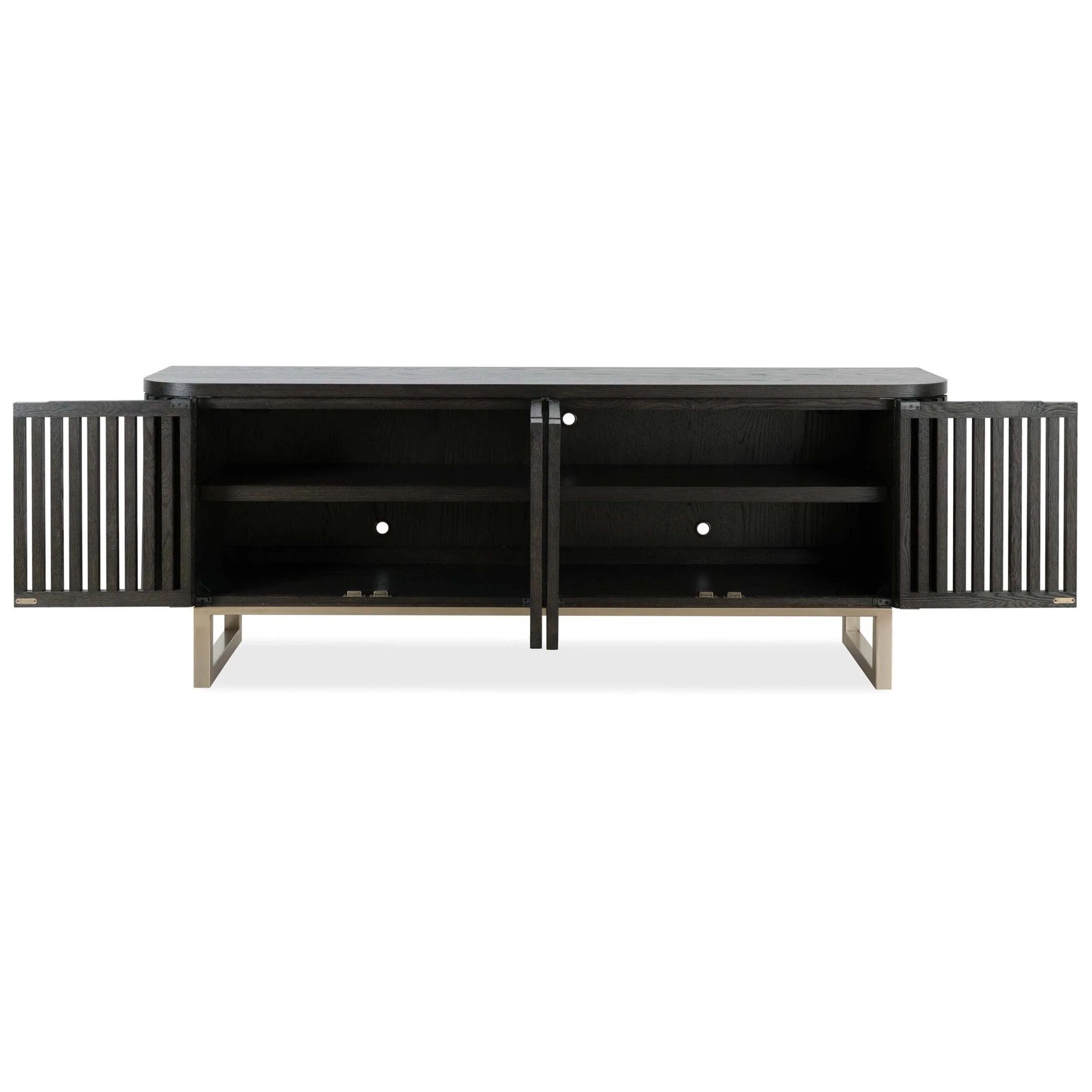 Easton Entertainment Console, Black - Image 4
