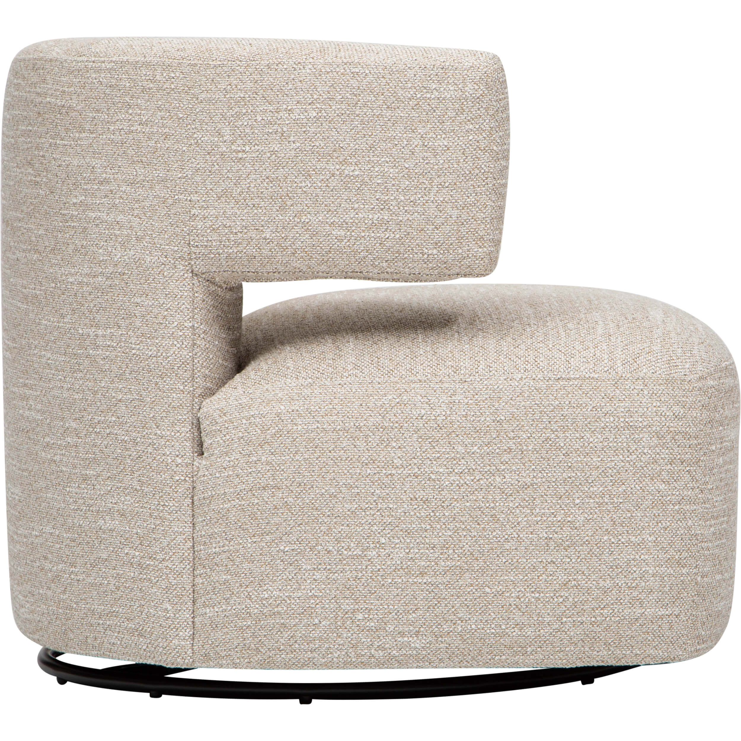 Piper Swivel Chair, Jasper Sand - Image 3