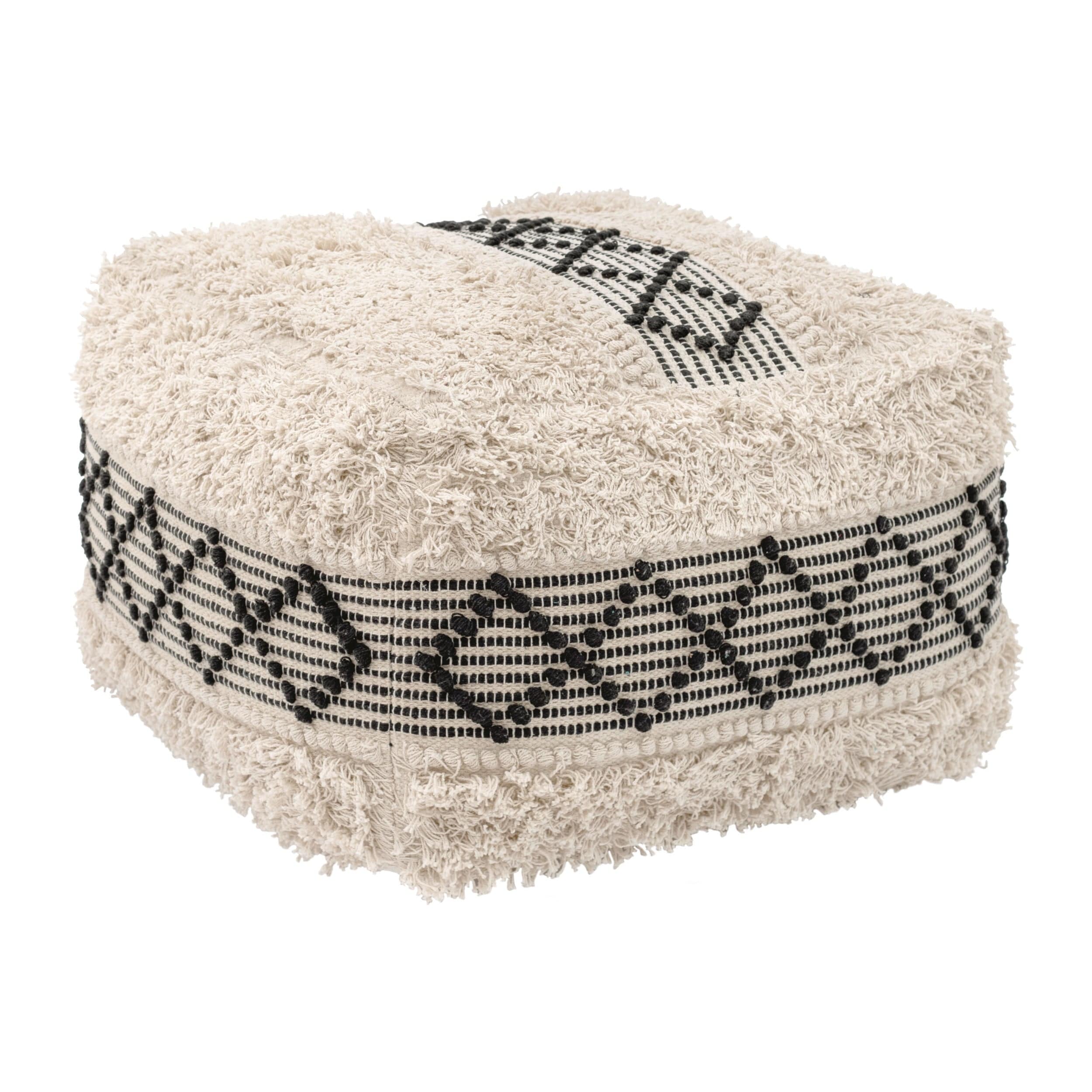 Pisco Ottoman, Beige - Image 3