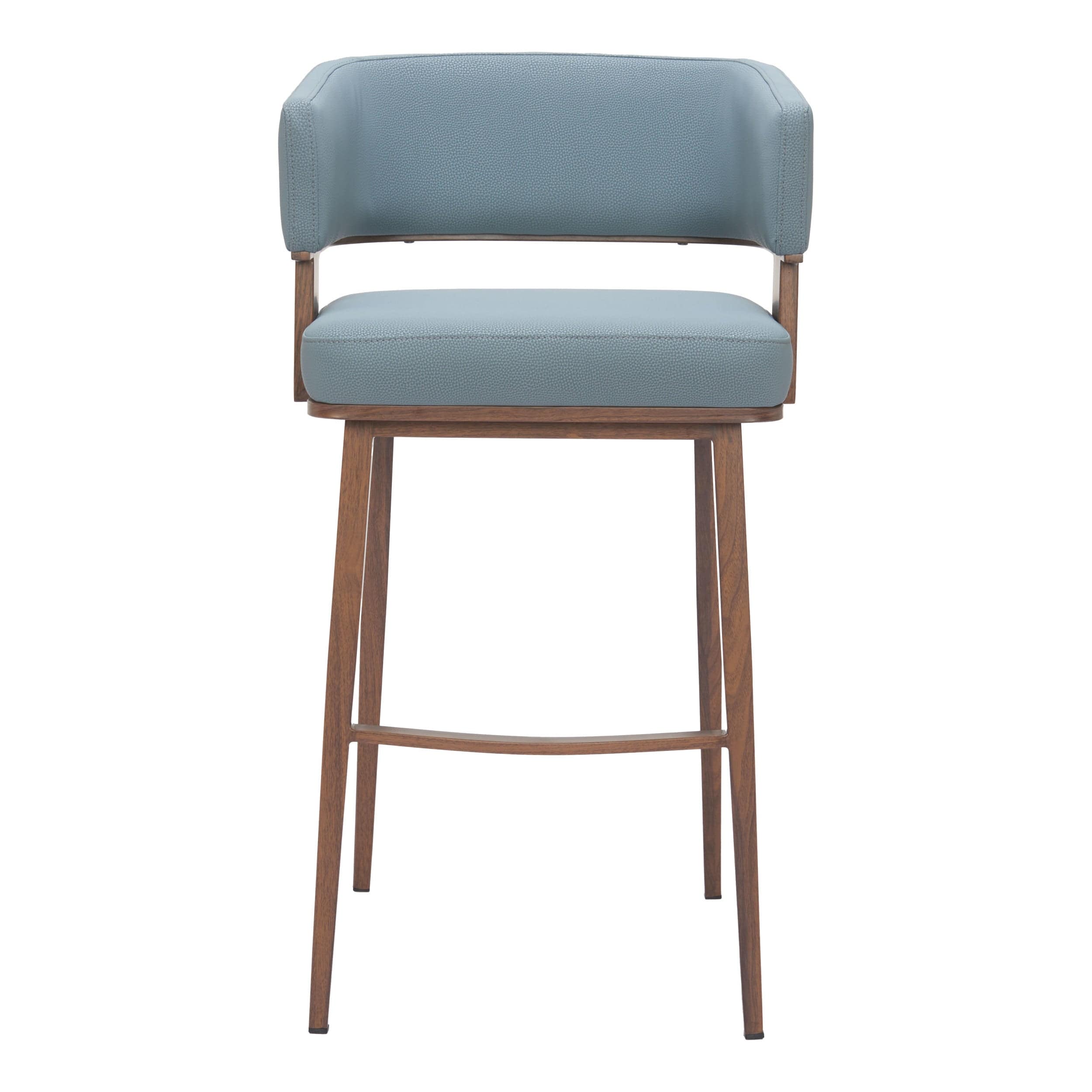 Poise Barstool, Azure Gray - Image 2