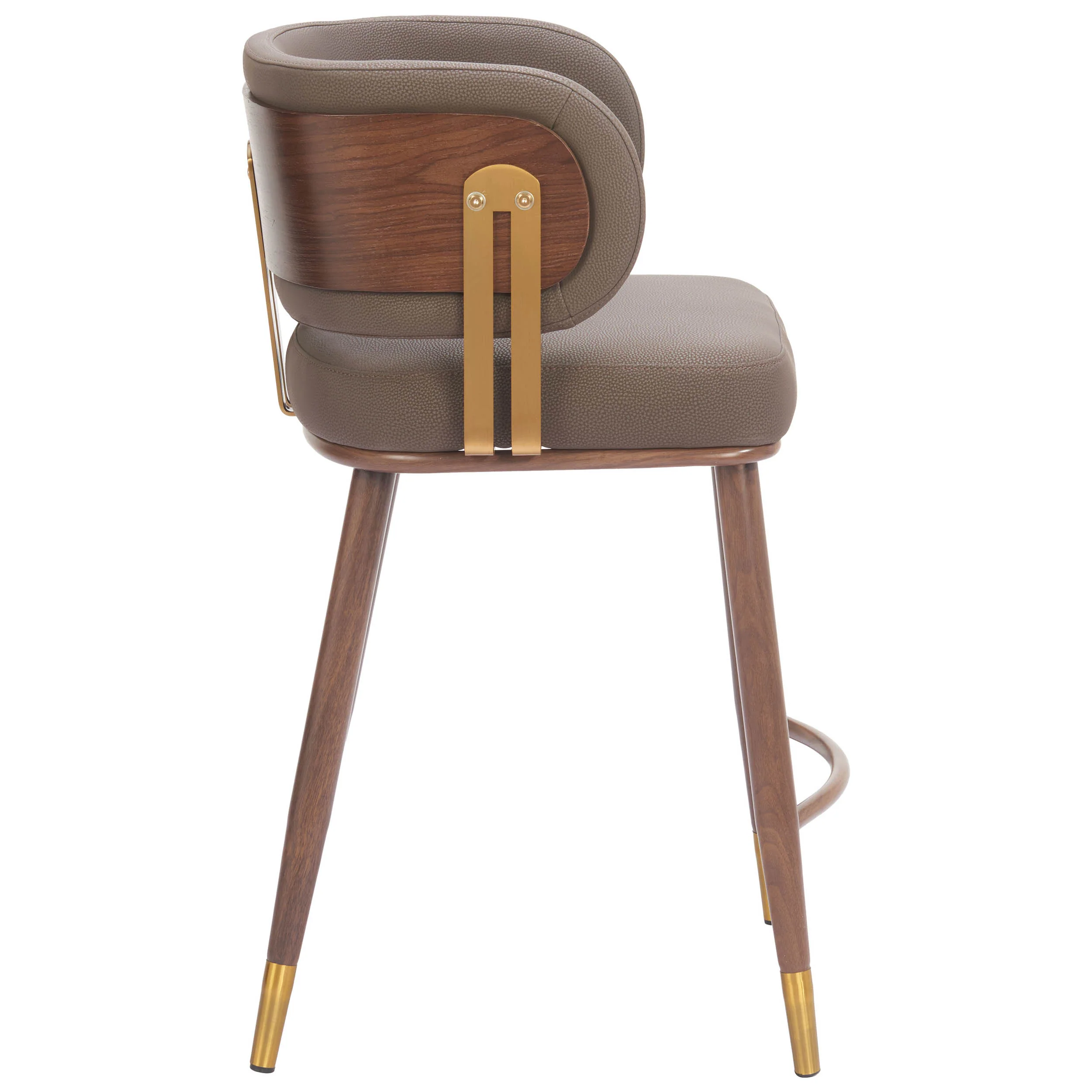 Brew Counter Stool, Brown/Walnut - Image 3