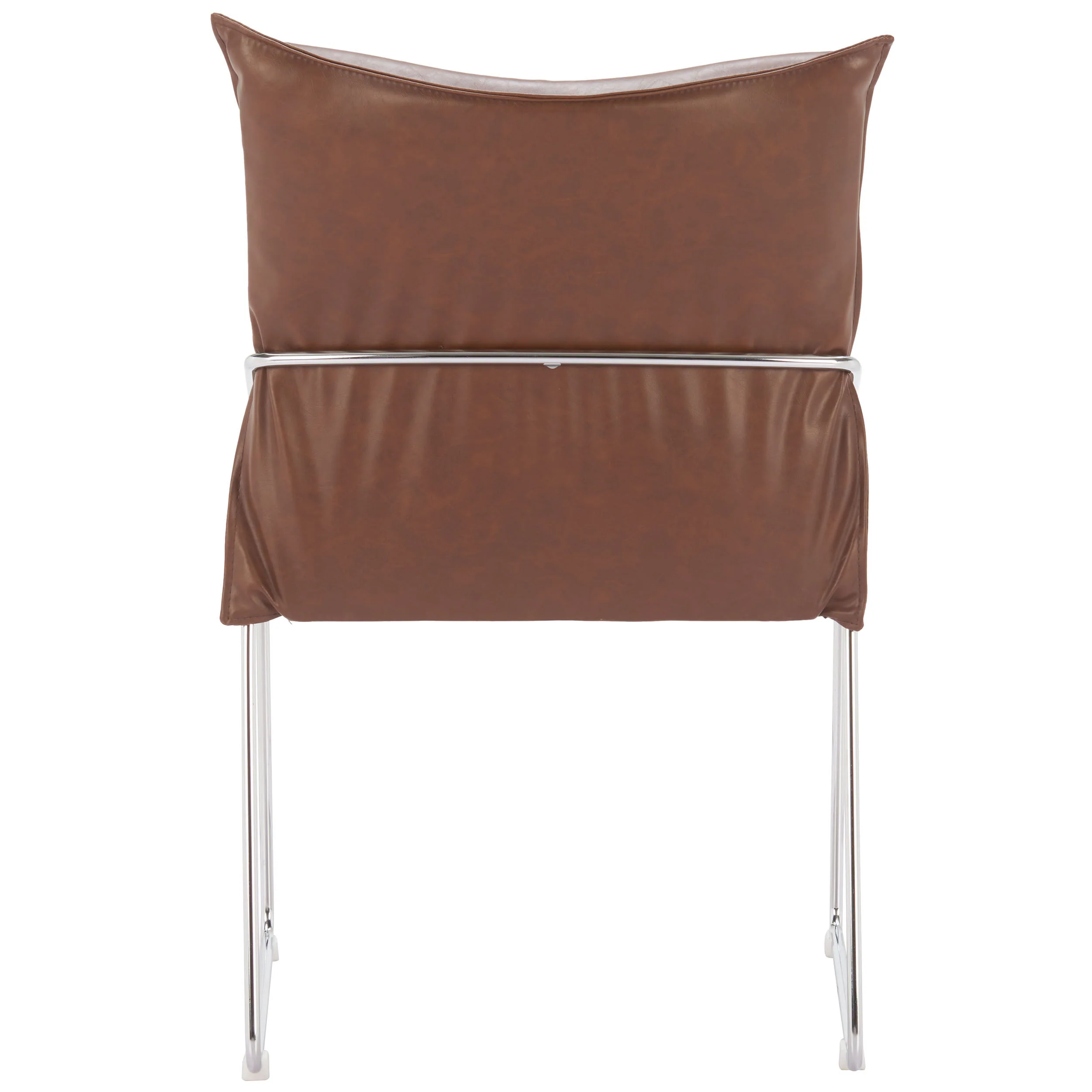 Pola Dining Chair, Brown, Set of 2 - Image 4