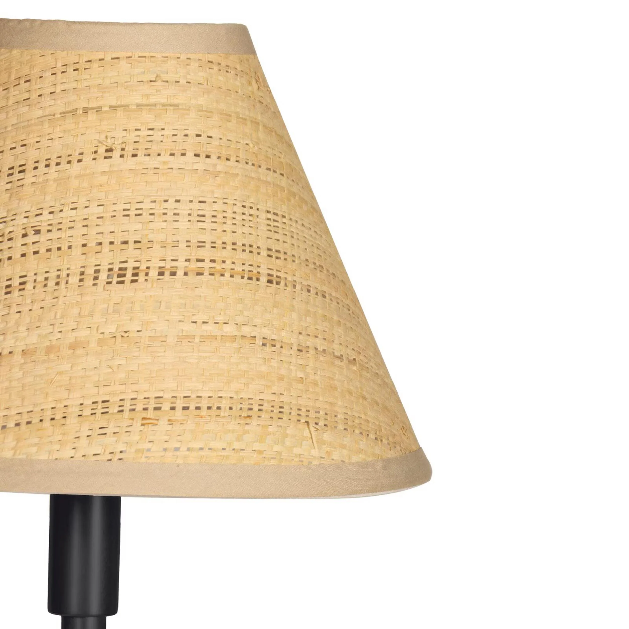 Polly Buffet Lamp, Blacken Brass/Rattan - Image 2