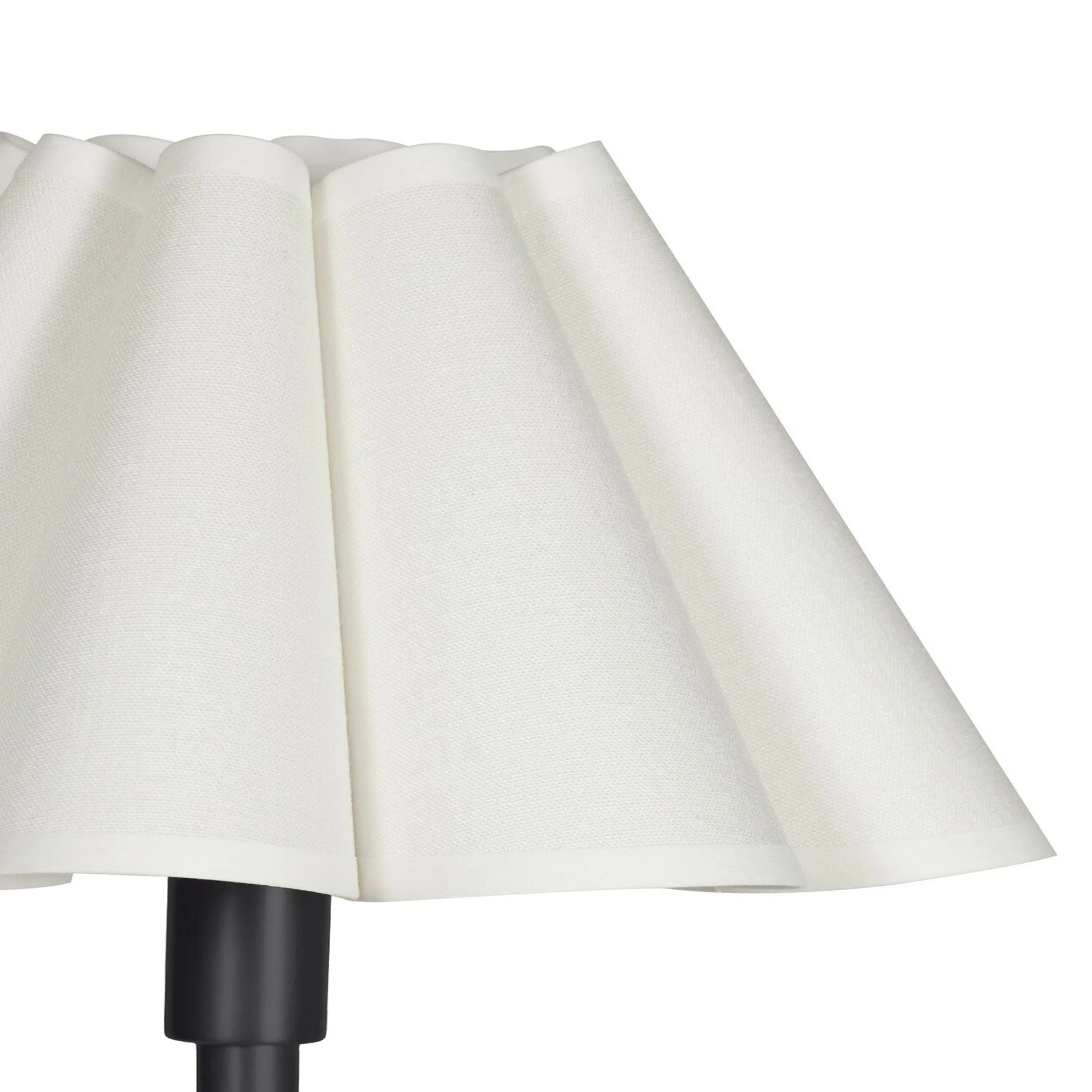 Polly Buffet Lamp, Blacken Brass/Linen - Image 2