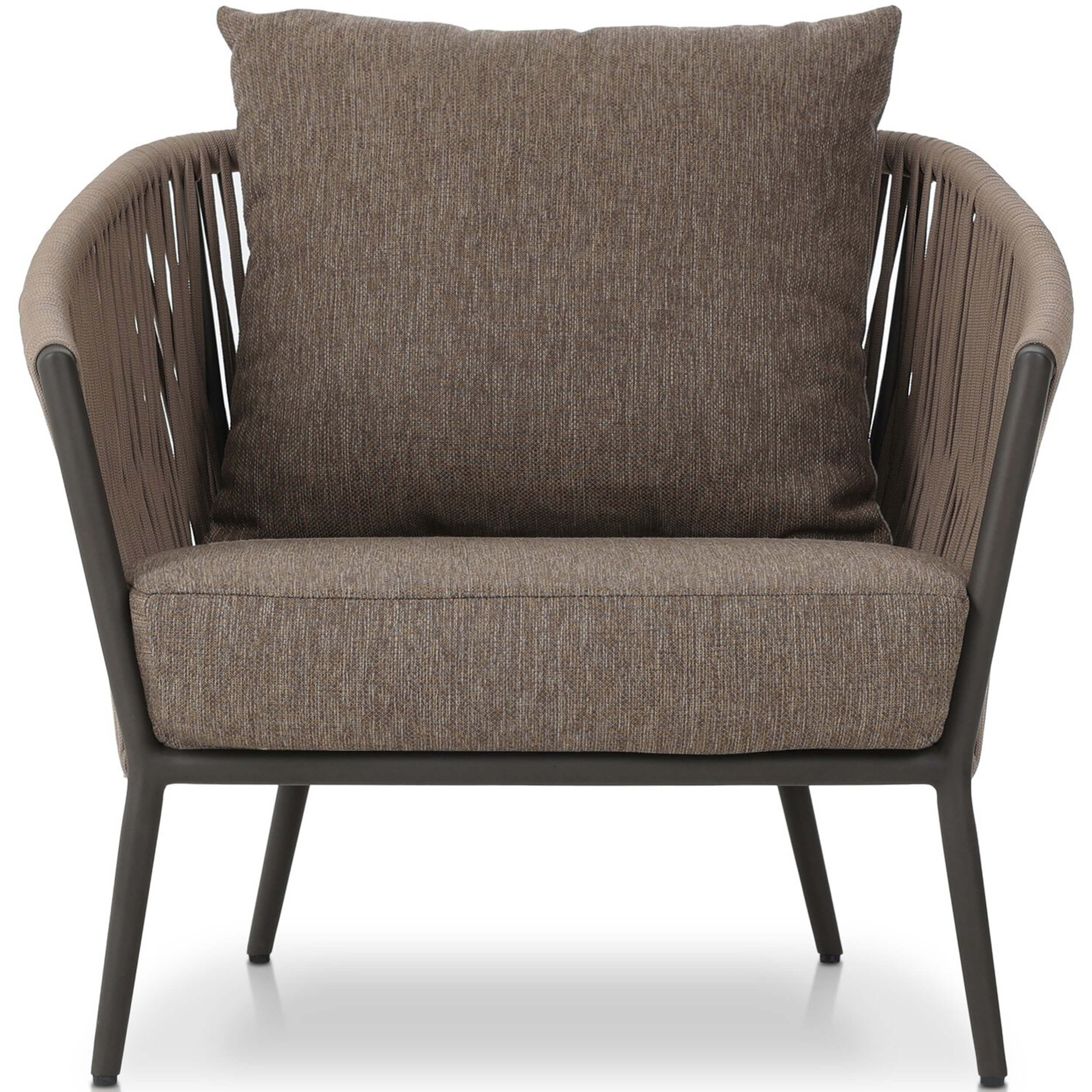 Porto Outdoor Chair, Ellor Brown by Four Hands - Image 2