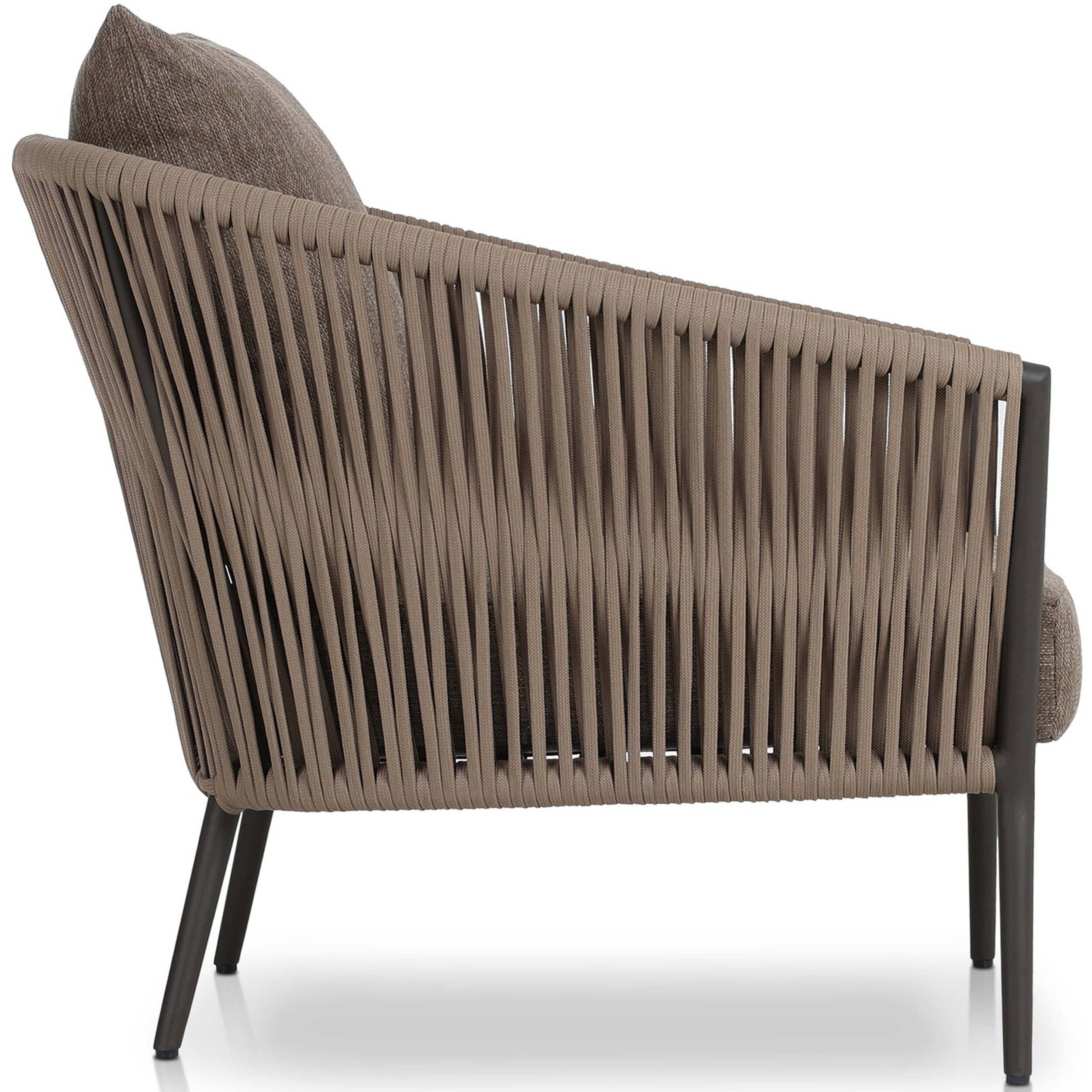 Porto Outdoor Chair, Ellor Brown by Four Hands - Image 3
