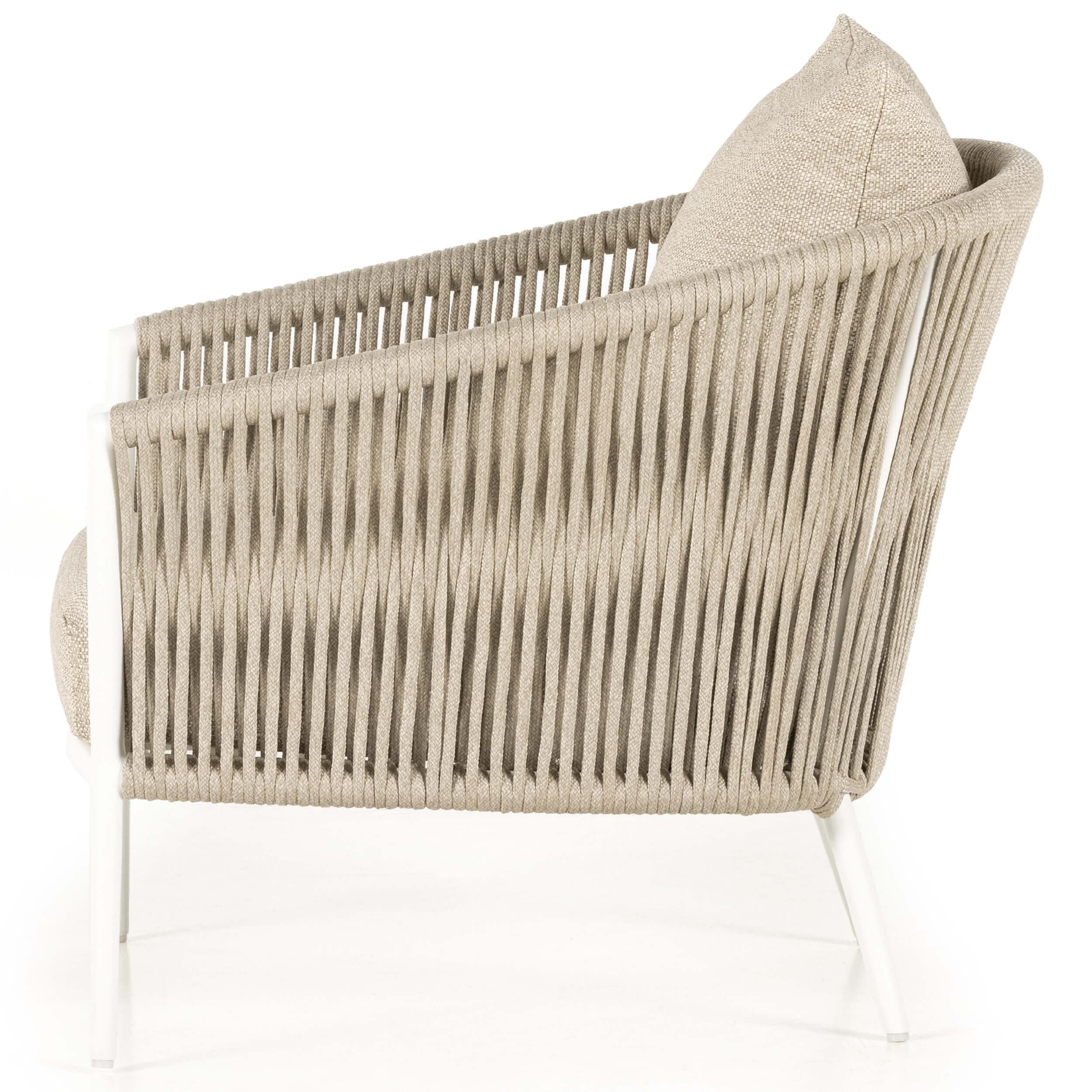 Porto Outdoor Chair, Faye Sand by Four Hands - Image 5