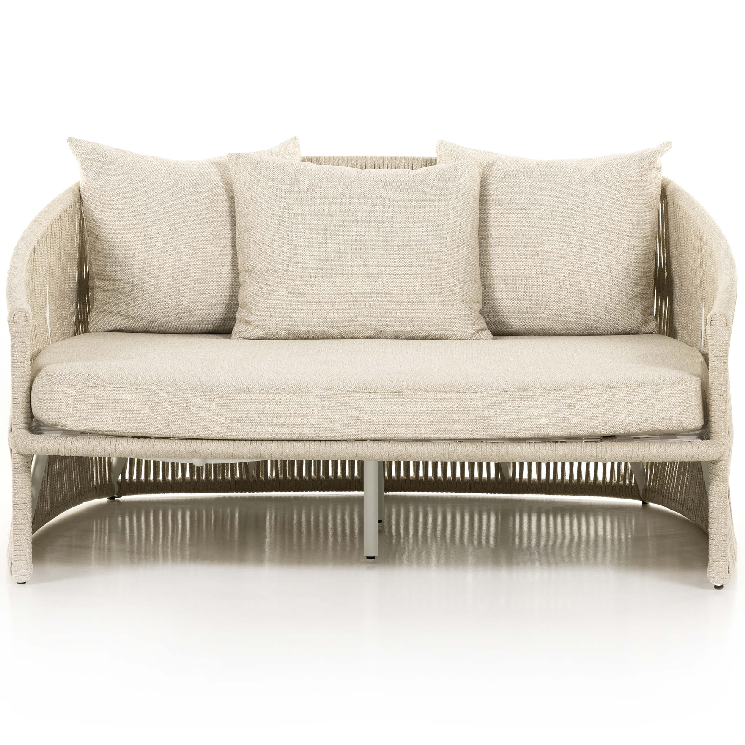 Porto Outdoor Daybed, Faye Sand by Four Hands - Image 3