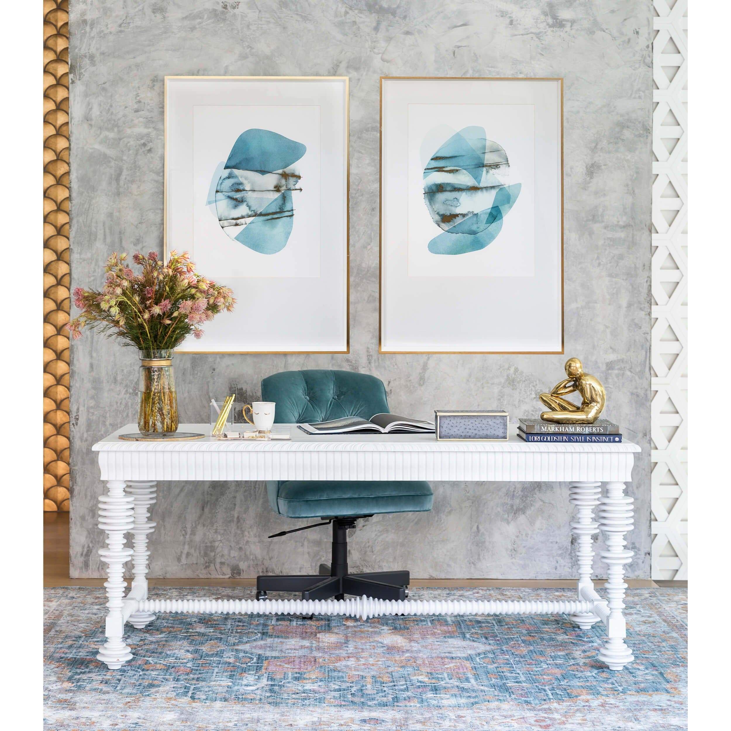 Portuguese Desk, White - Image 8