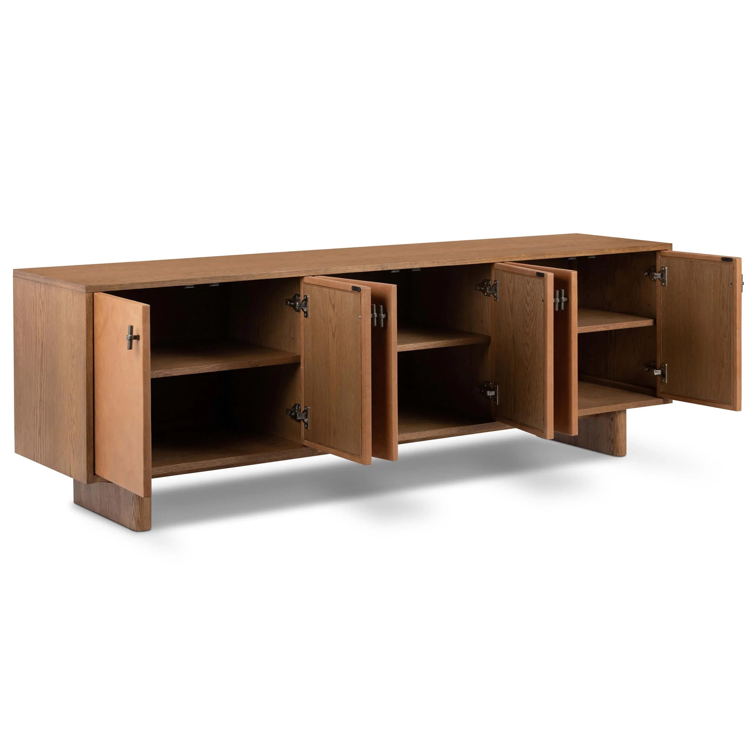 Posada Media Console, Amber by Four Hands - Image 4
