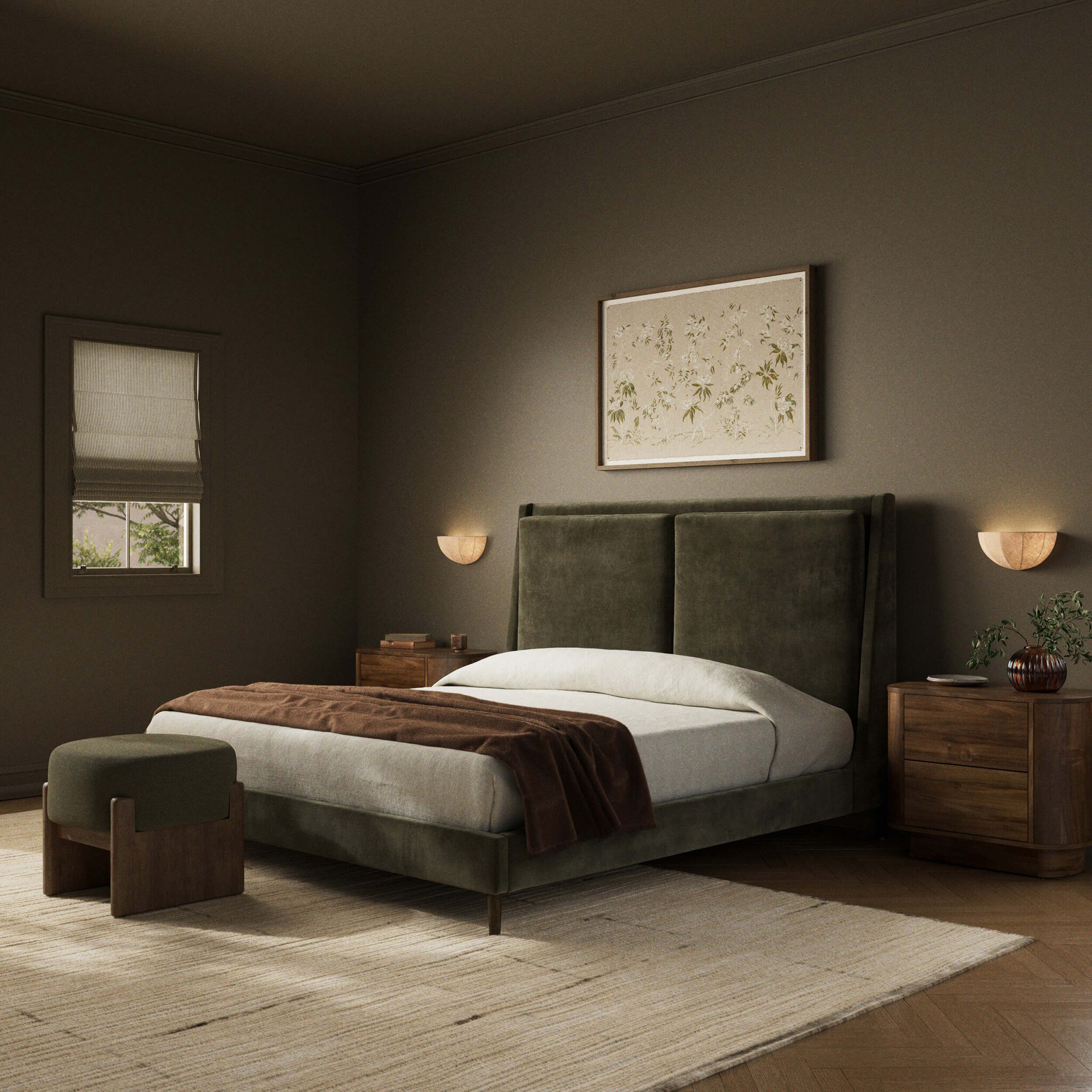 Potter Bed, Surrey Olive by Four Hands - Image 6