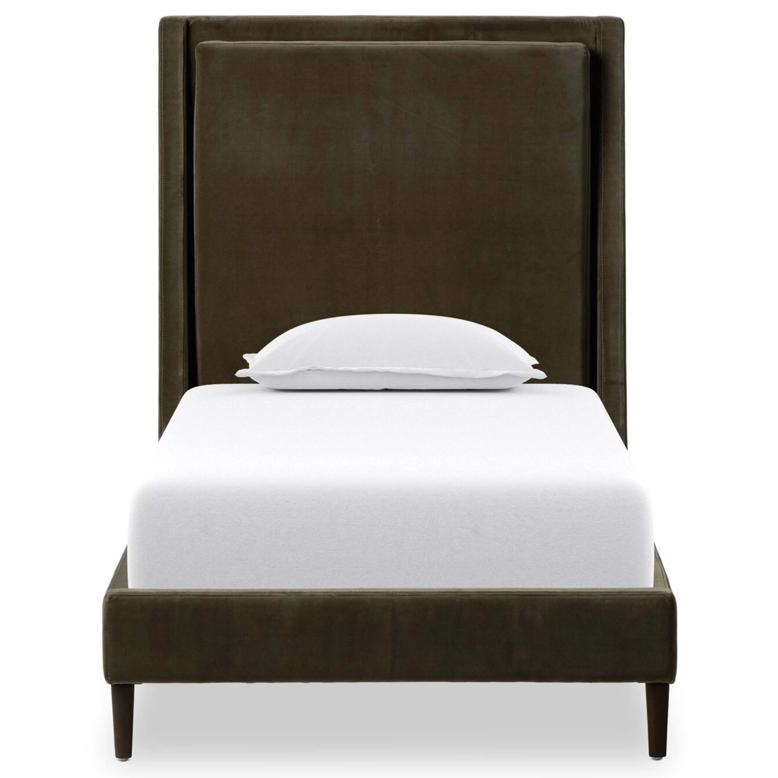 Potter Twin Bed, Surrey Olive by Four Hands - Image 2