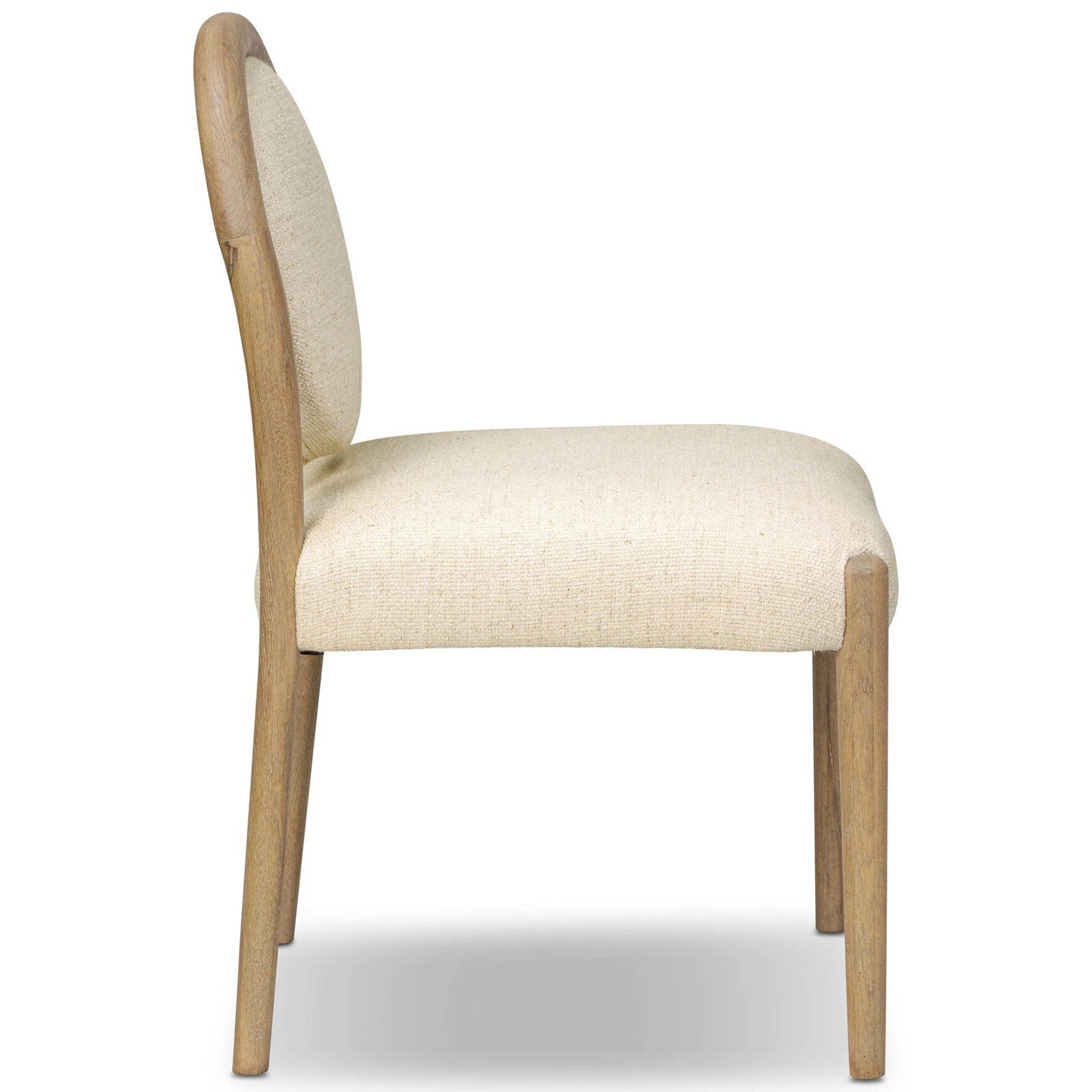 Prentiss Dining Chair, Thames Cream, Set of 2 by Four Hands - Image 3