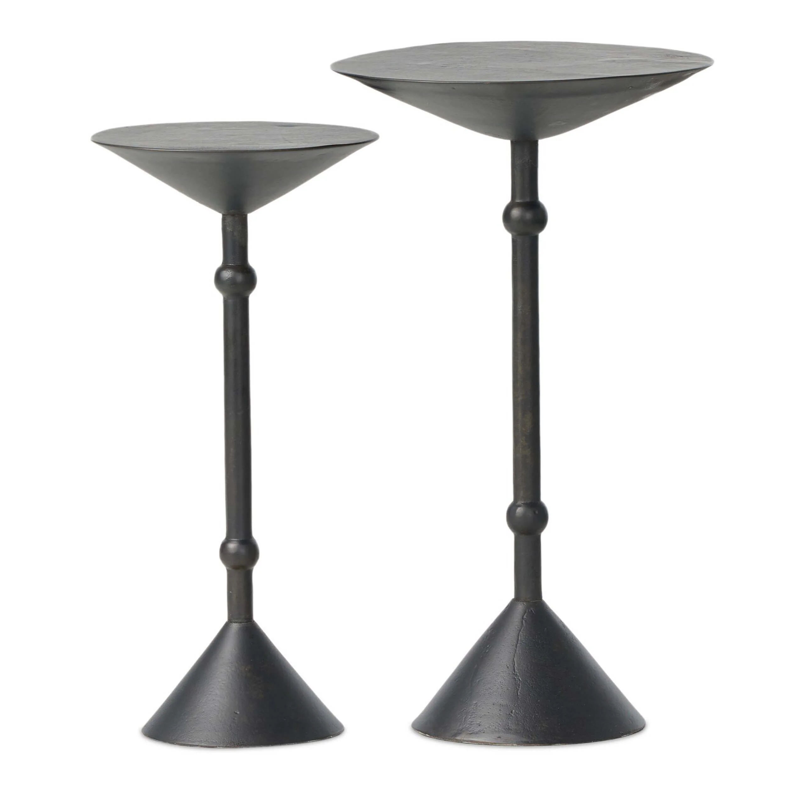 Printa Nesting End Tables, Black Antique by Four Hands