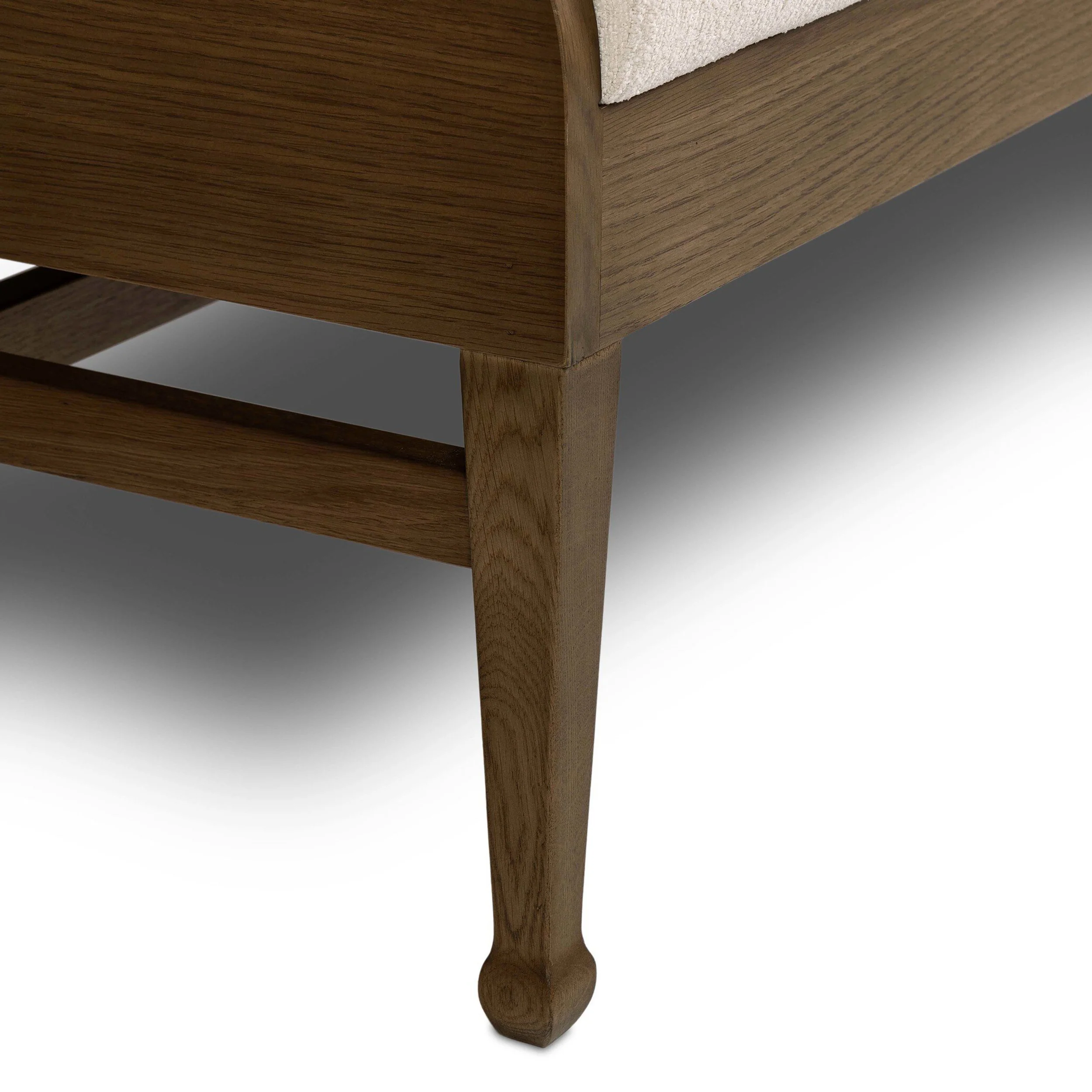 Priscilla 74" Dining Bench, Wayfarer Snow by Four Hands - Image 4