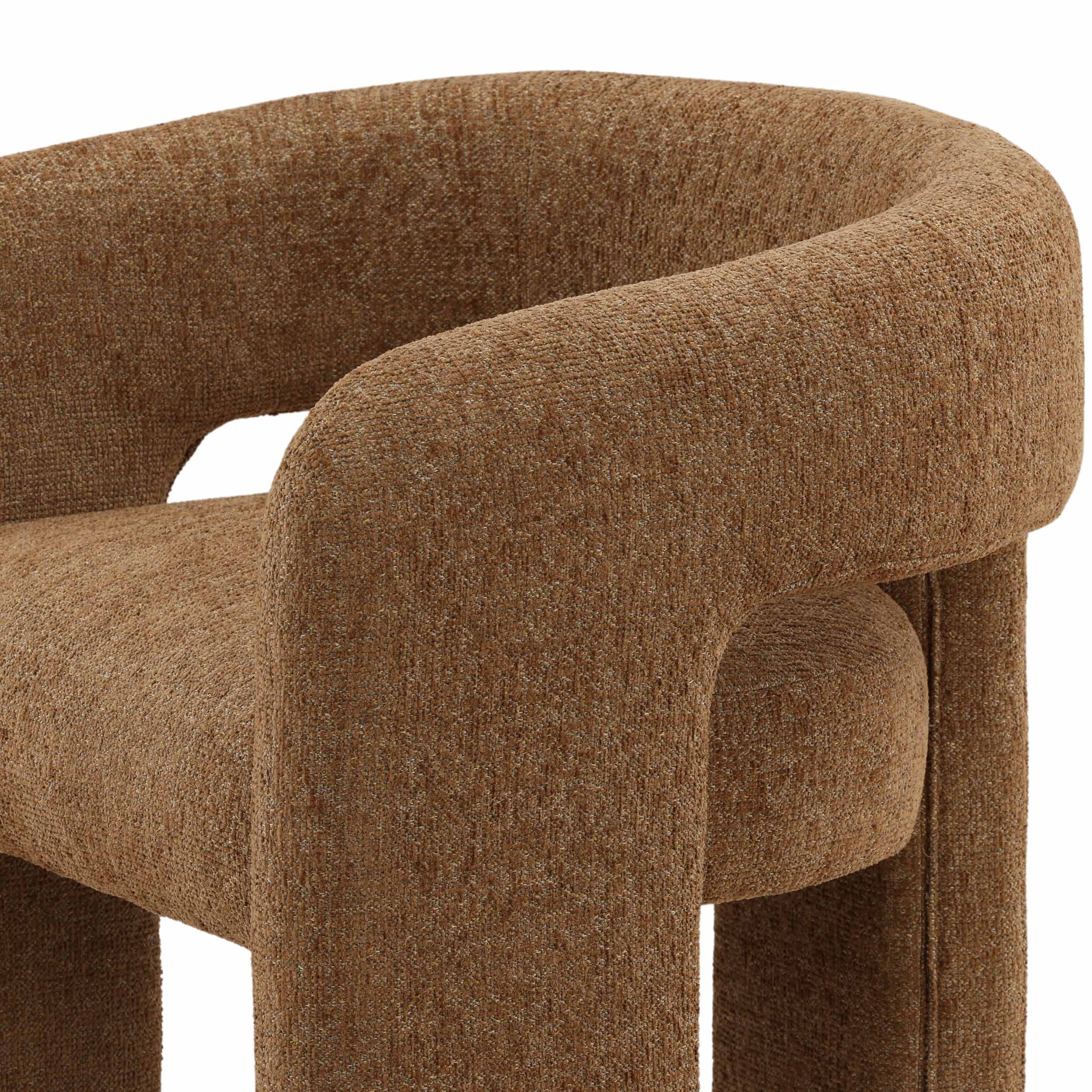 Quinley Dining Chair, Eva Brown, Set of 2 - Image 5
