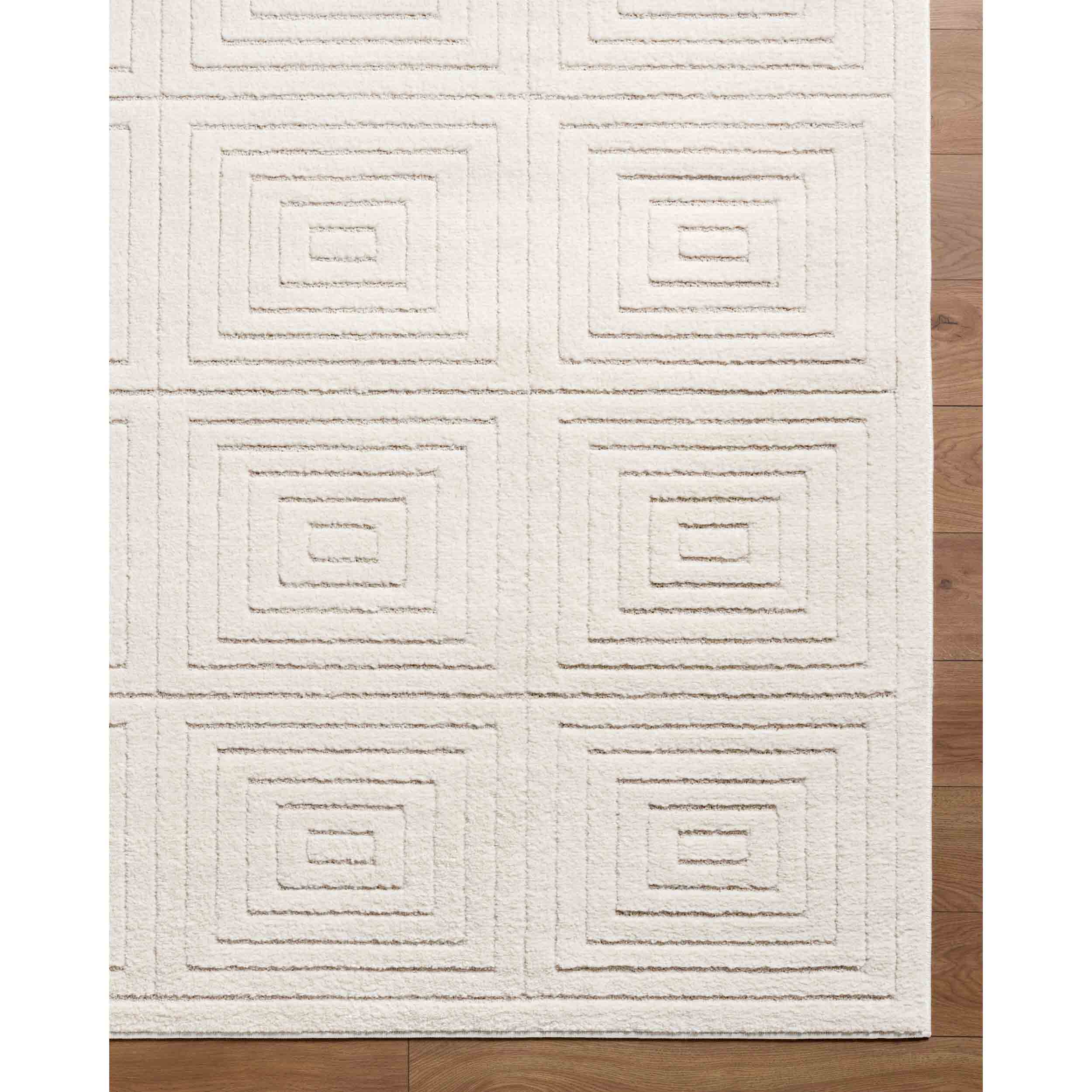 Rachel Zoe x Livabliss Rug The Studio Edit RZSE-2329, Oatmeal/Brown - Image 3