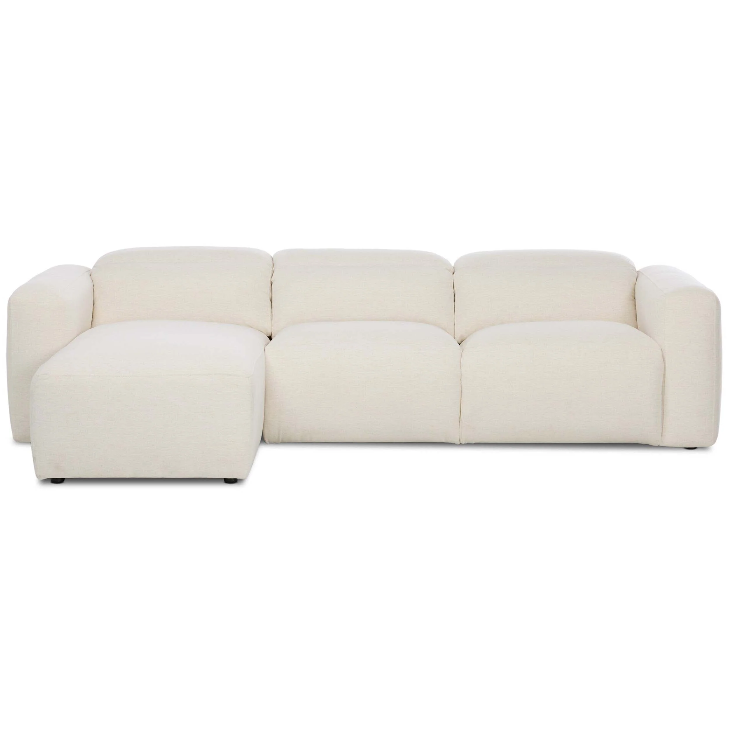 Radley Power Recliner 3 Piece Sectional w/ Chaise, Nomad Snow by Four Hands - Image 2